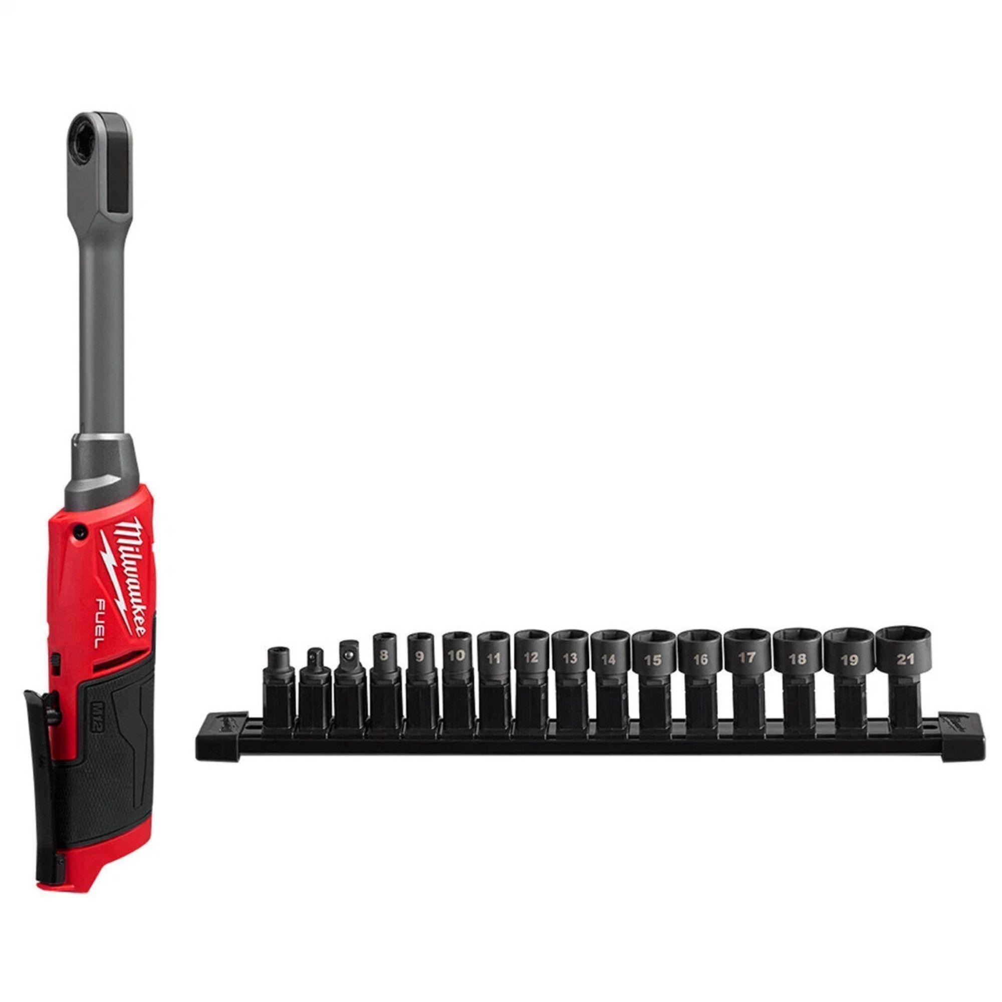 Kit Llave Chicharra Extendida M12 Milwaukee 3050-21-2