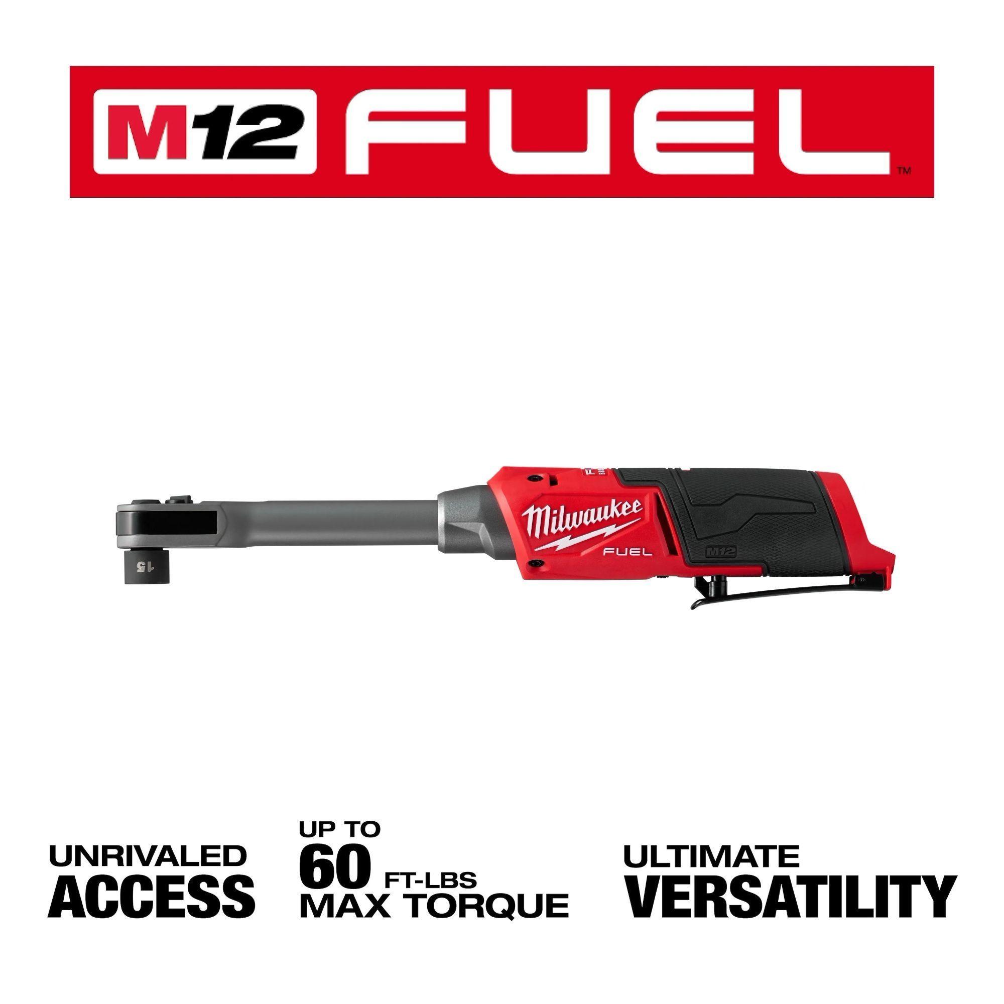 Kit Llave Chicharra Extendida M12 Milwaukee 3050-21-3