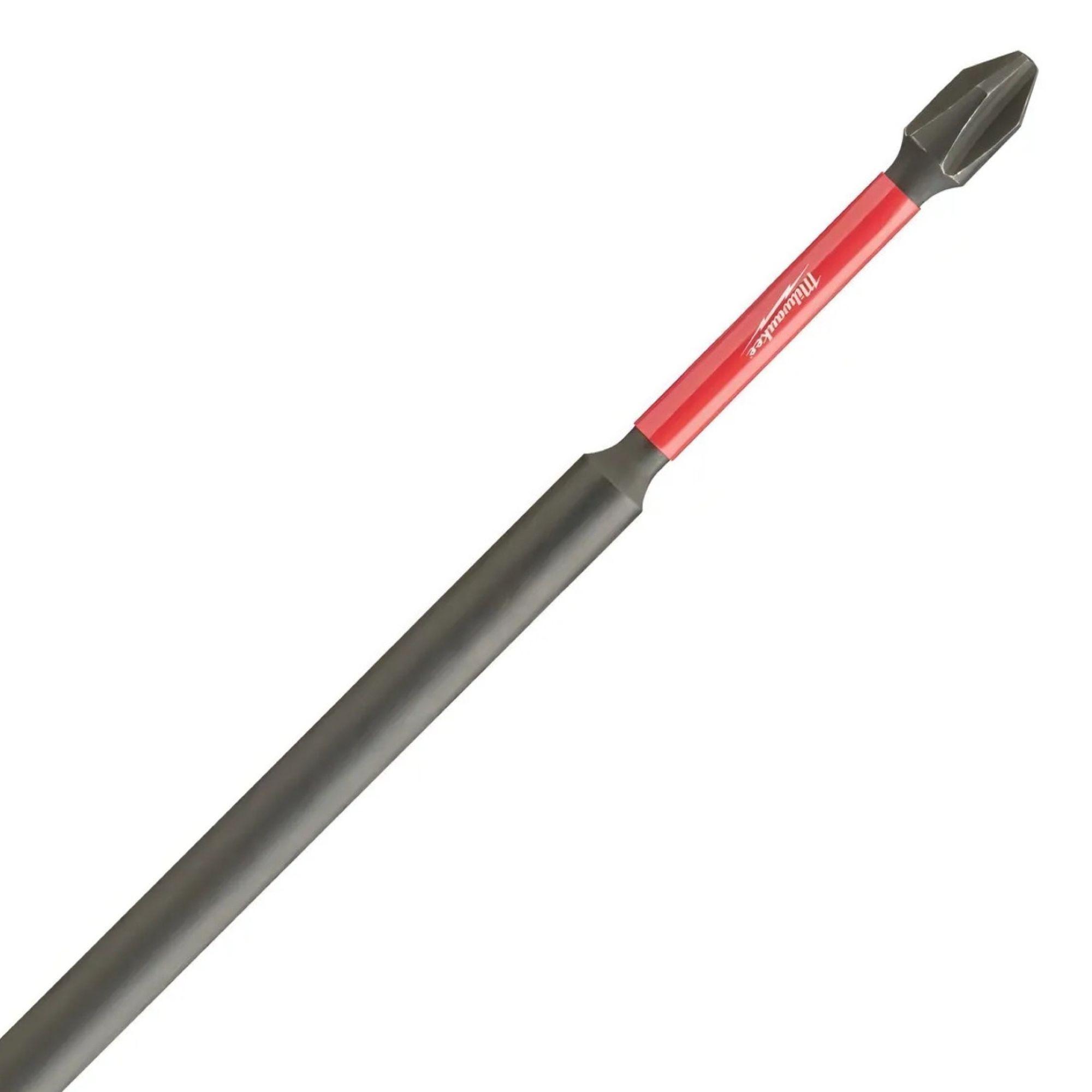 Pack 3 Puntas Phillips De Impacto Milwaukee Ph2 X 152mm-2