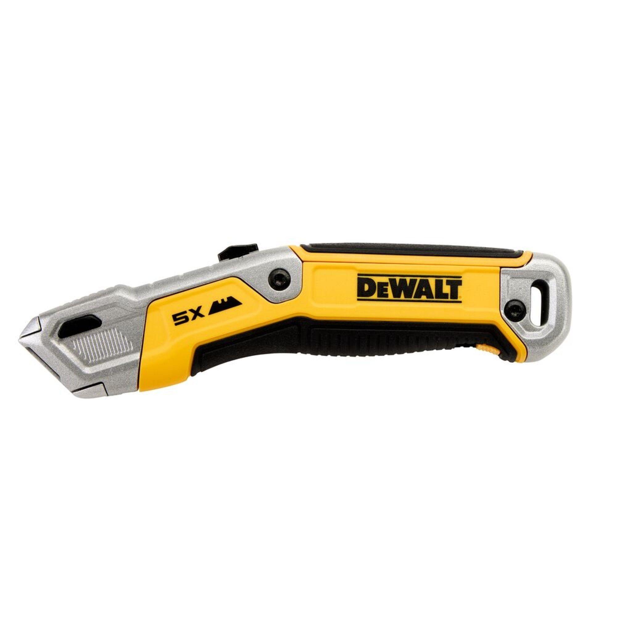 Cuchillo de cuerpo fijo y hoja retractil DEWALT DWHT10998-2