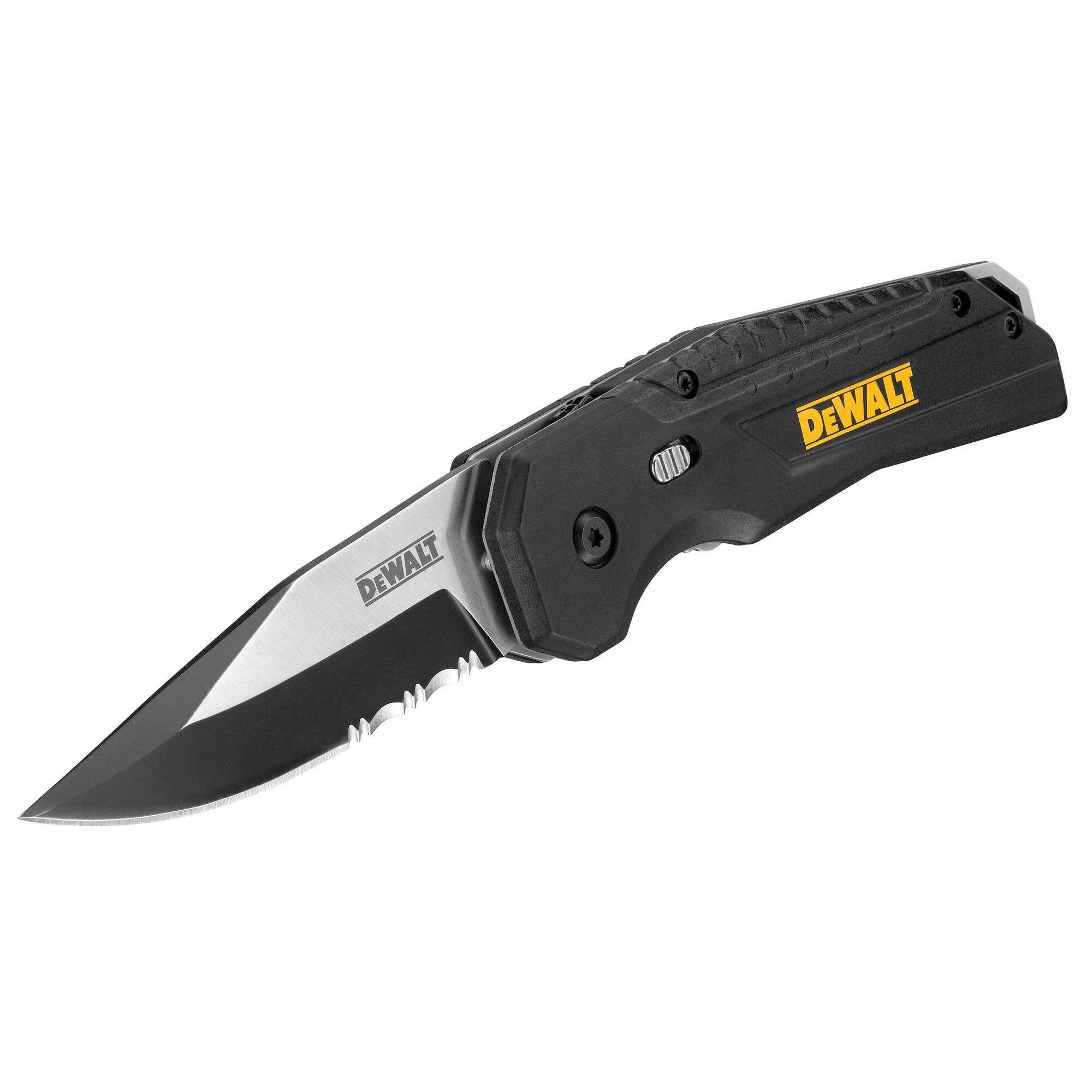 Cuchillo retráctil de bolsillo DEWALT DWHT10911-4