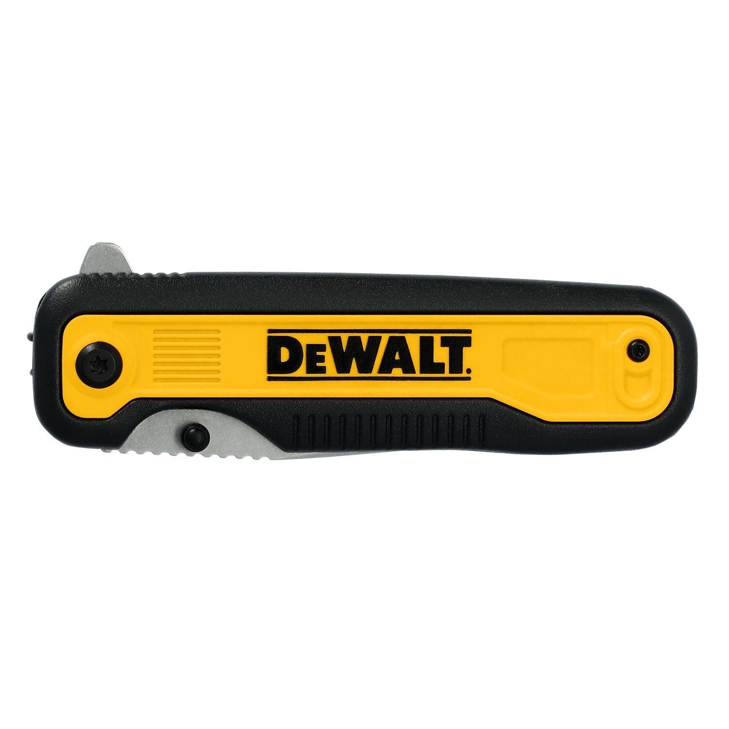 Navaja de bolsillo con dientes de sierra DEWALT DWHT10994-2