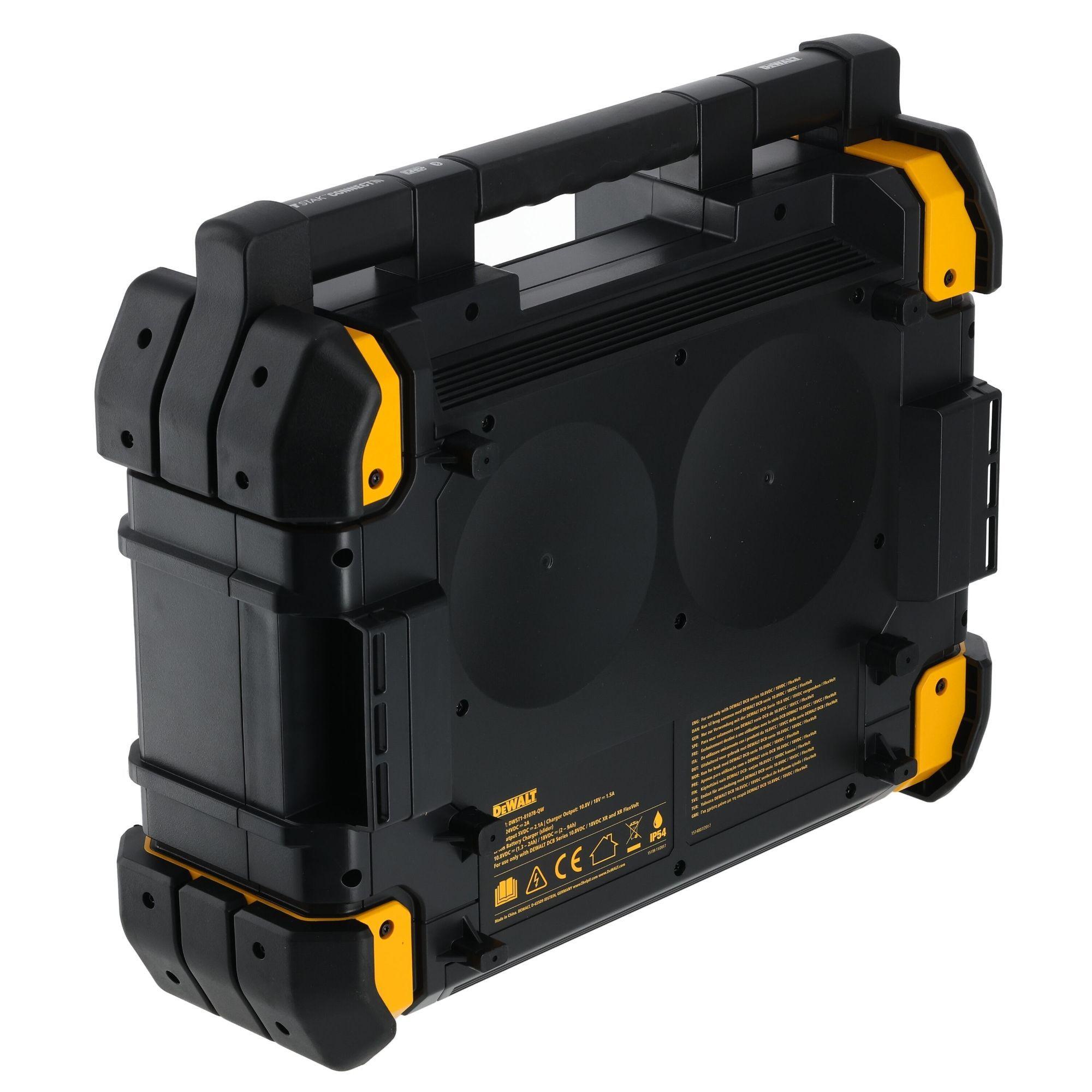 Radio/Cargador para obras 20V TSTAK® DEWALT DWST1-81078-QW-3