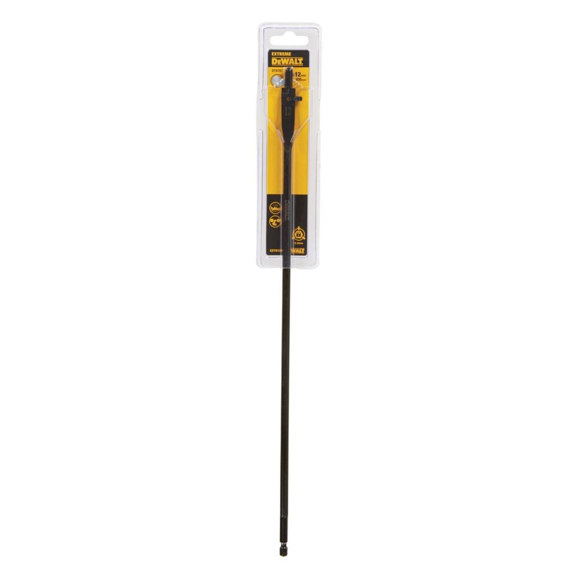 Broca Paleta madera plana 12x406mm DT4781-QZ-0