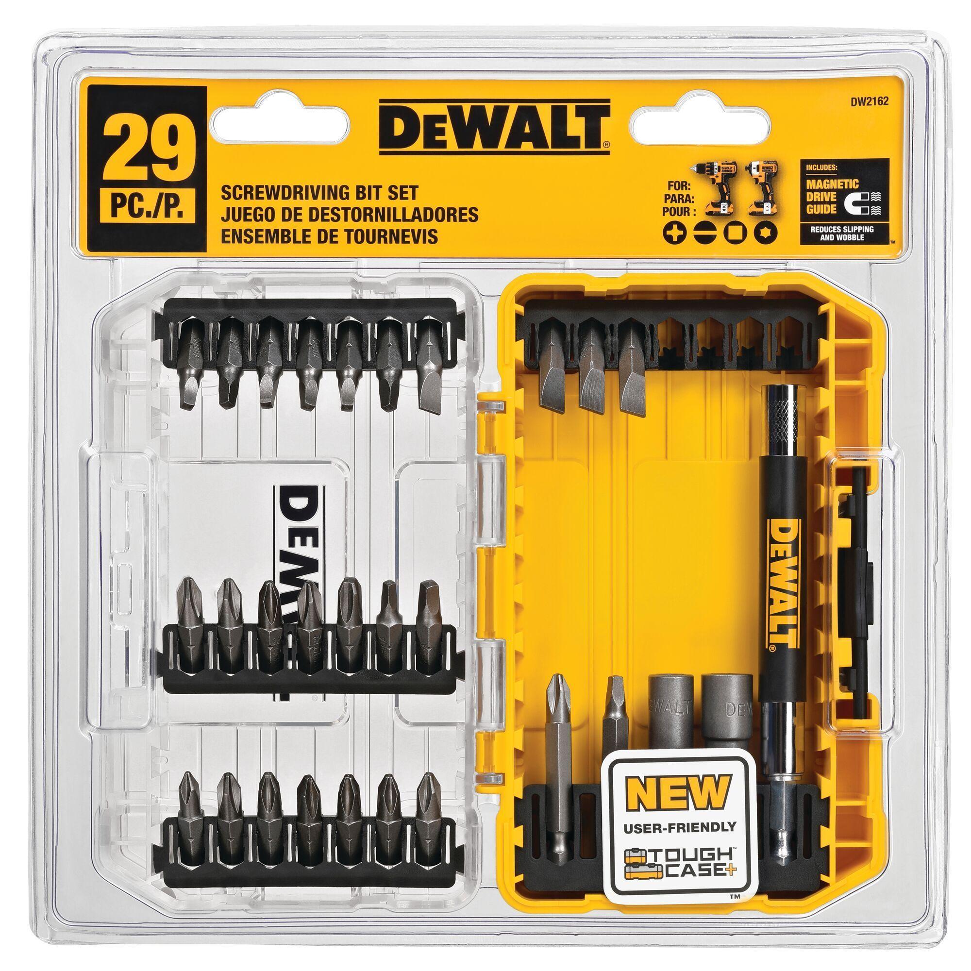 Set de 29 piezas con guía magnética DW2162-1