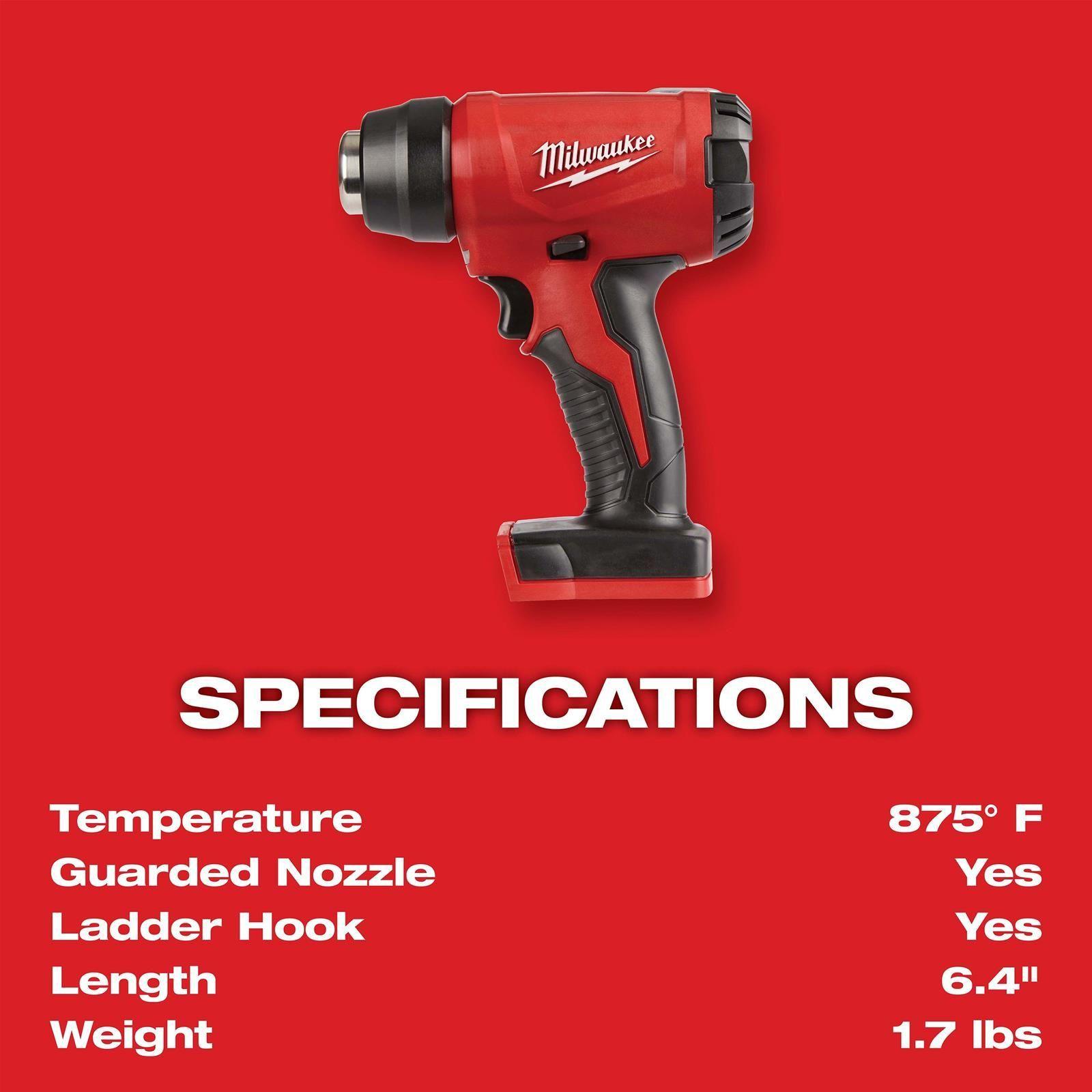 Pistola de Calor Milwaukee M18 2688-20-3