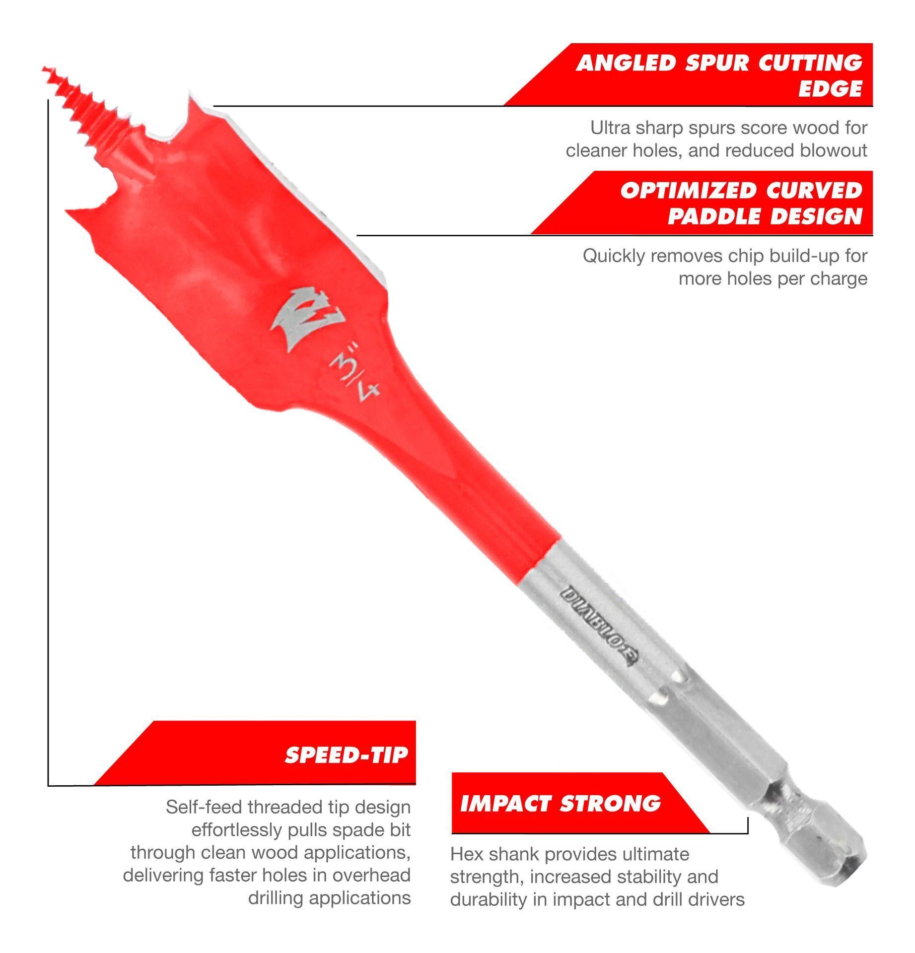 Brocas Paleta Diablo Speedemon 16 Piezas Dsp2980-s16-3