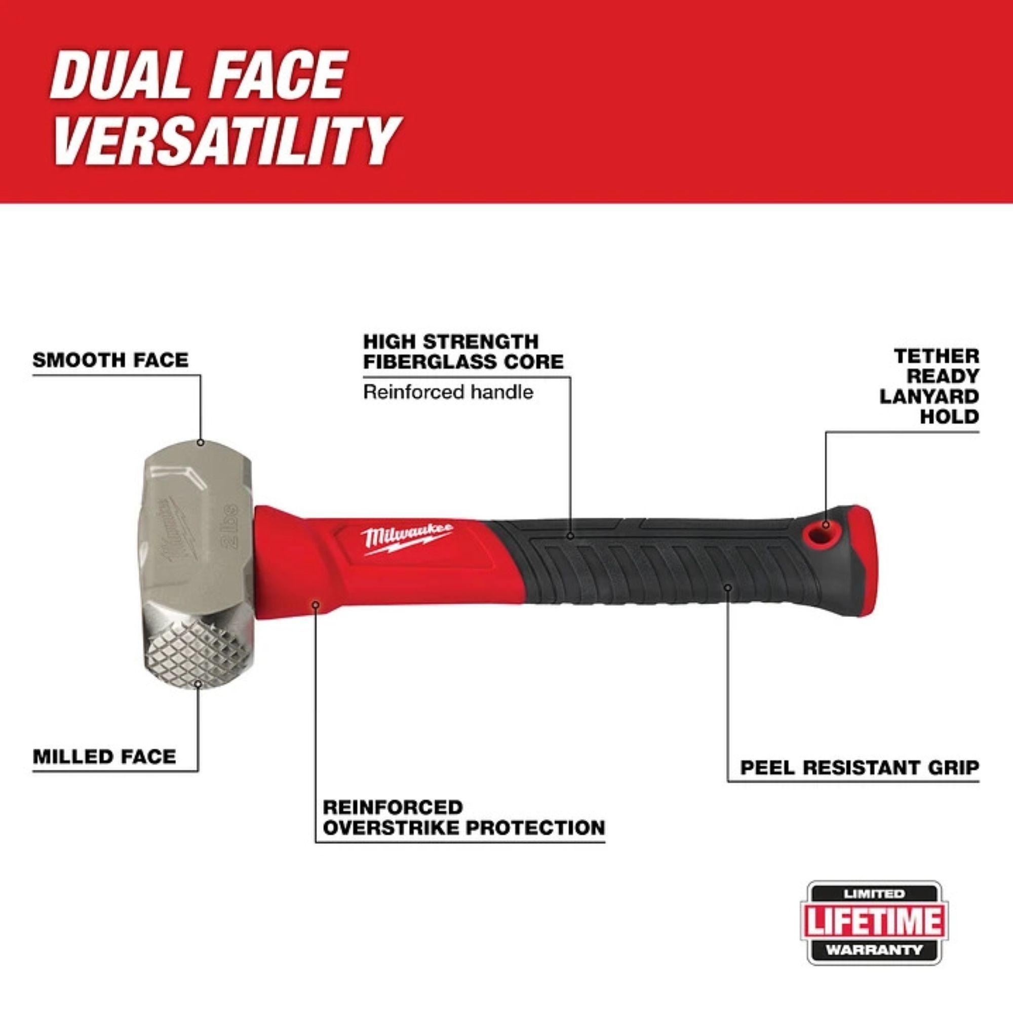 Combo Perforador Manual 2 Libras Milwaukee 48-22-9311-4