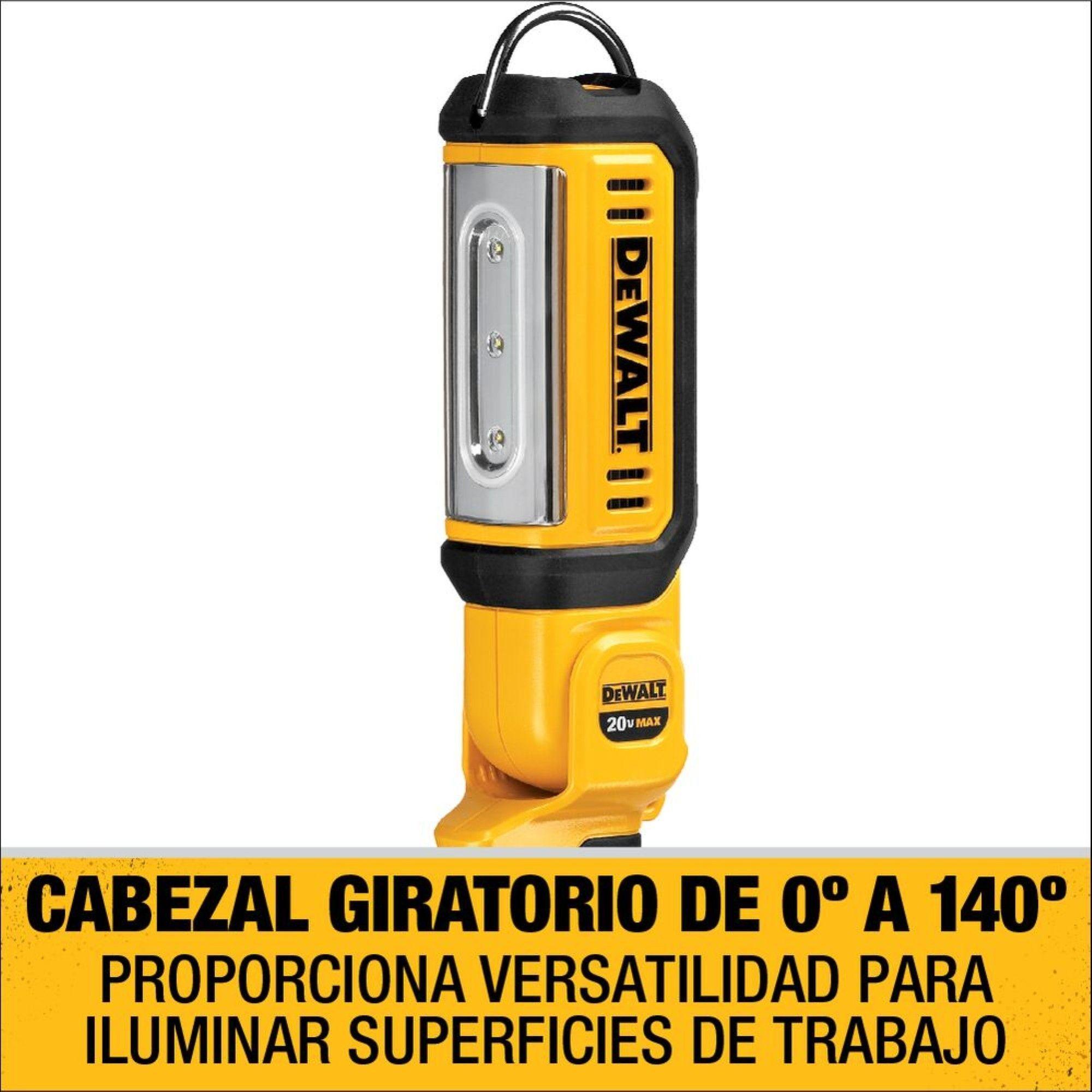 Luz Led portátil para trabajo 20V Sin Batería DCL050-2