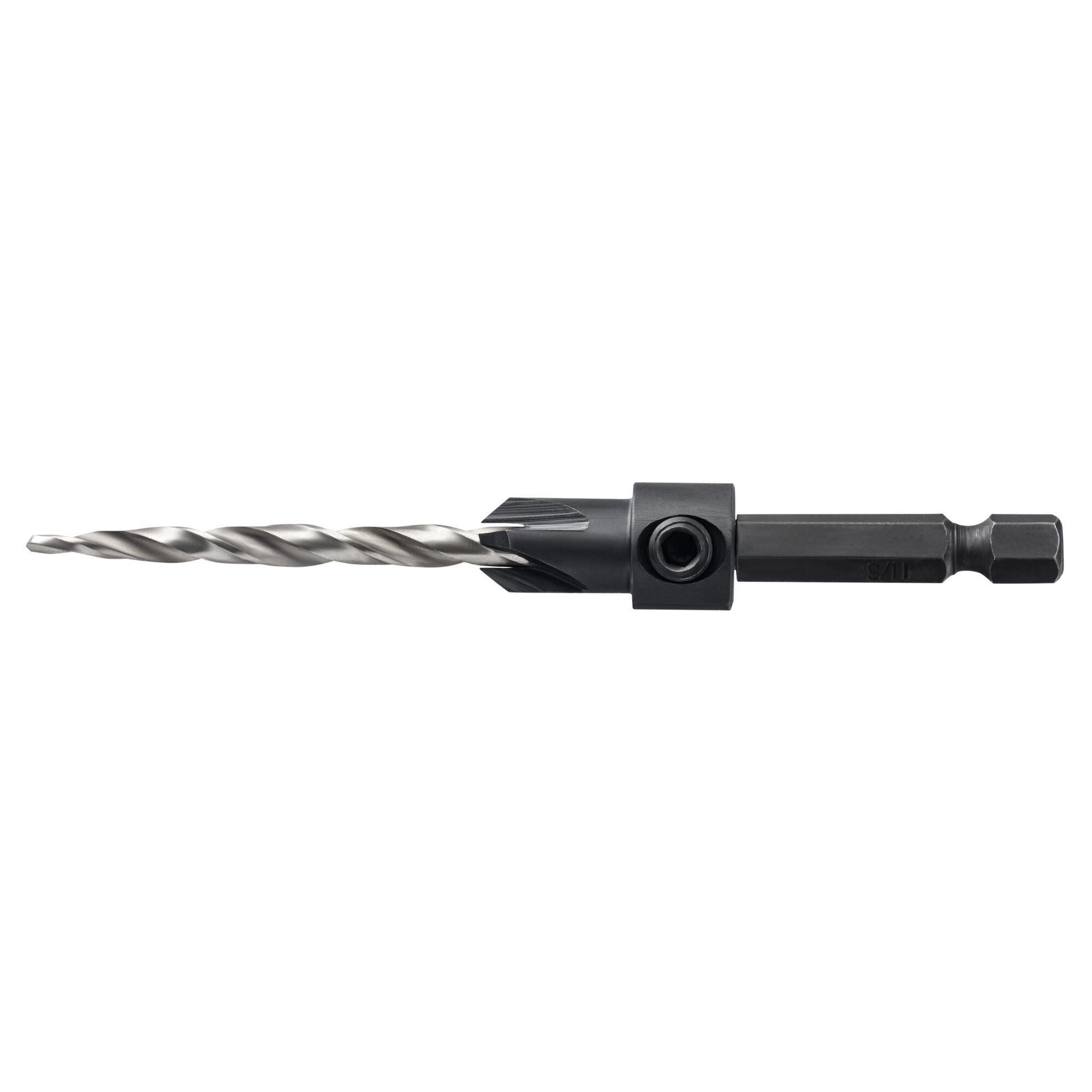 Set 5 brocas avellanadoras #8 DEWALT DW2568-Z-1