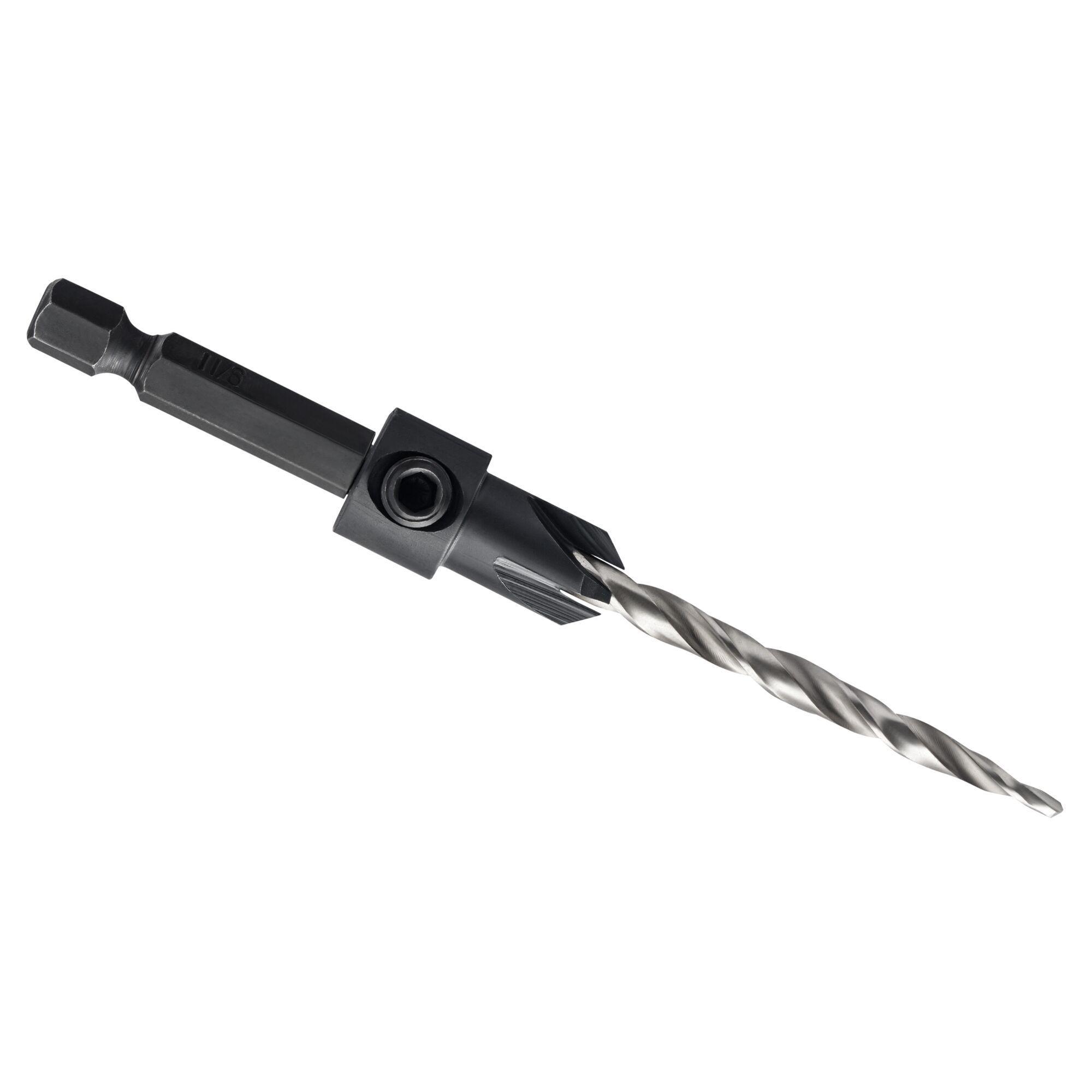 Set 5 brocas avellanadoras #8 DEWALT DW2568-Z-2