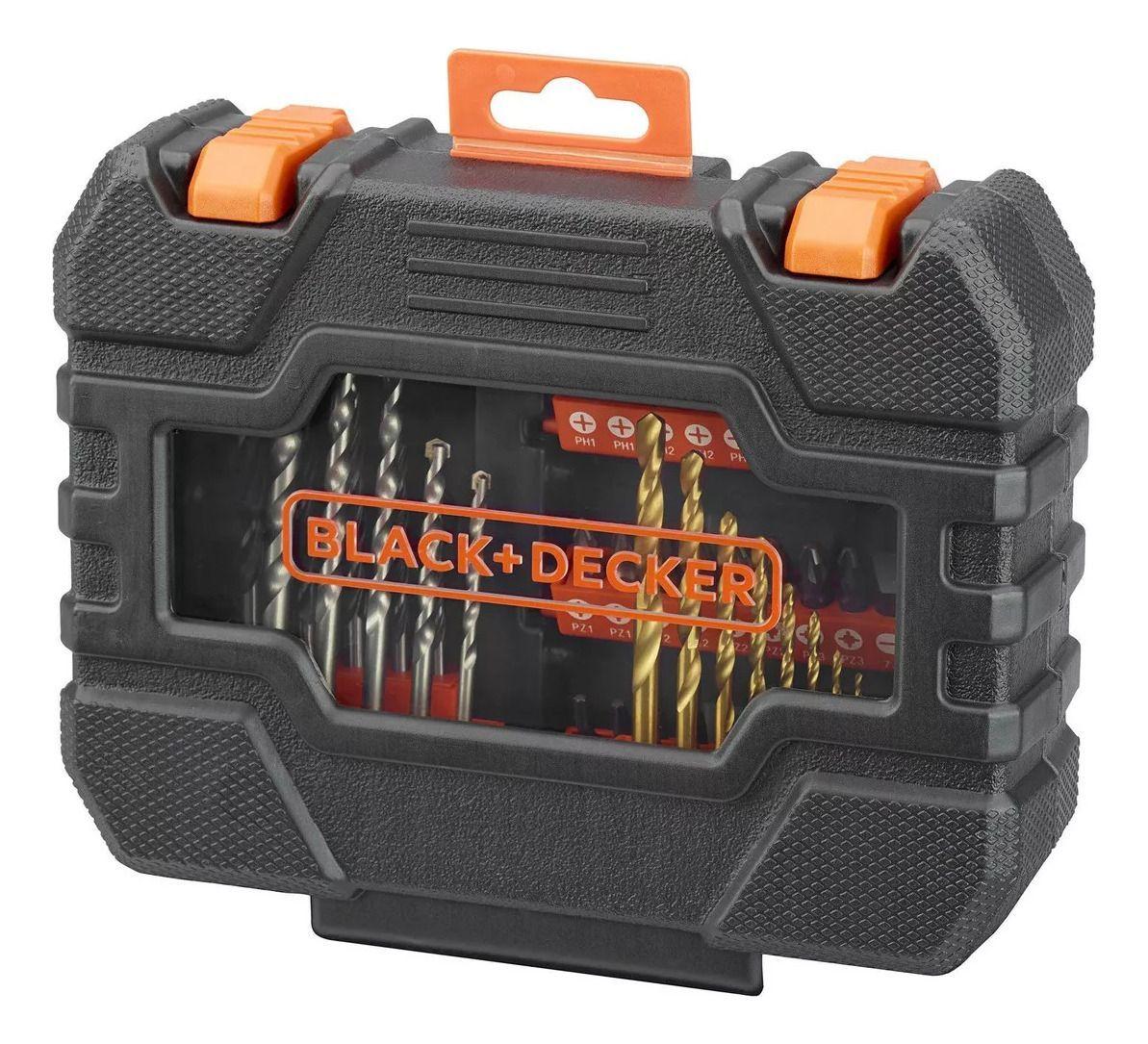 Set Atornillar y Taladrar 50 Piezas BLACK+DECKER A7232-XJ-2