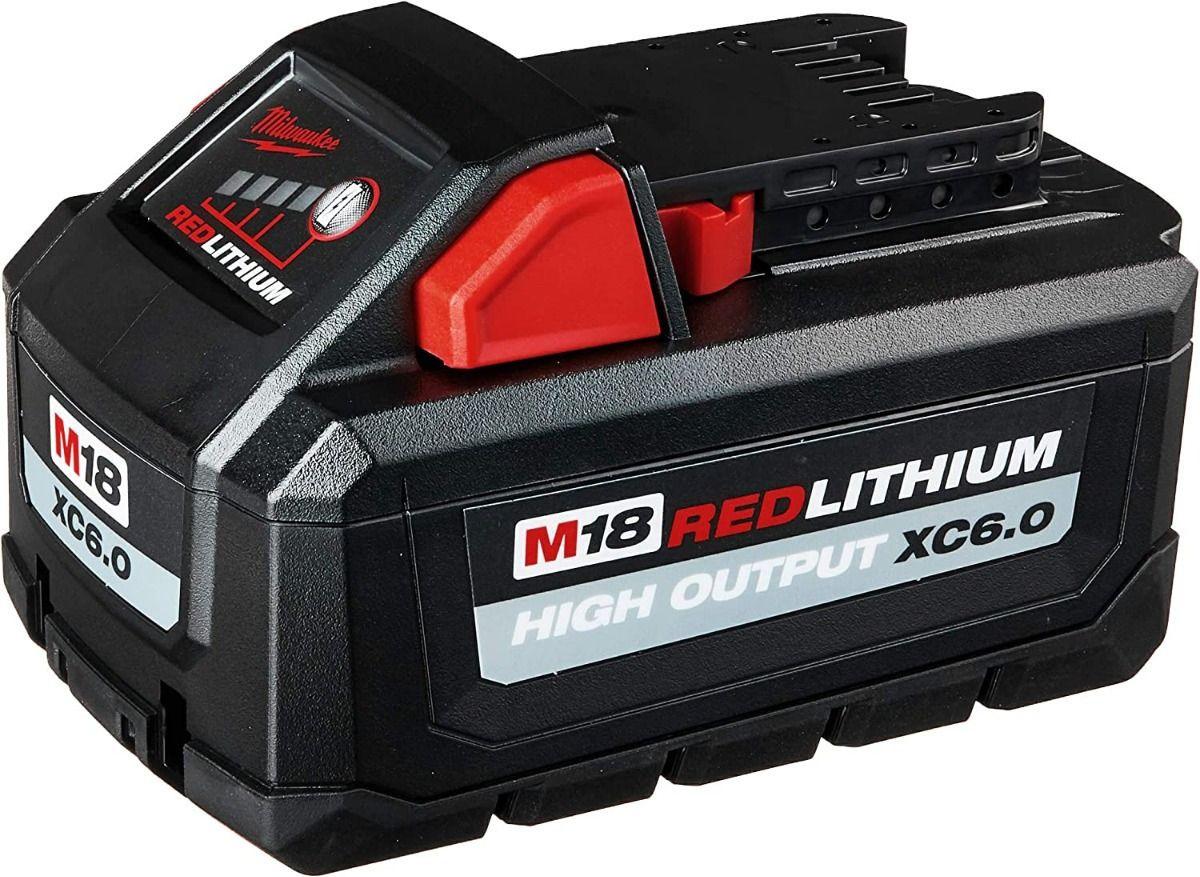 Milwaukee Batería M18 High Output Xc6.0 Ah 48-11-1865-2