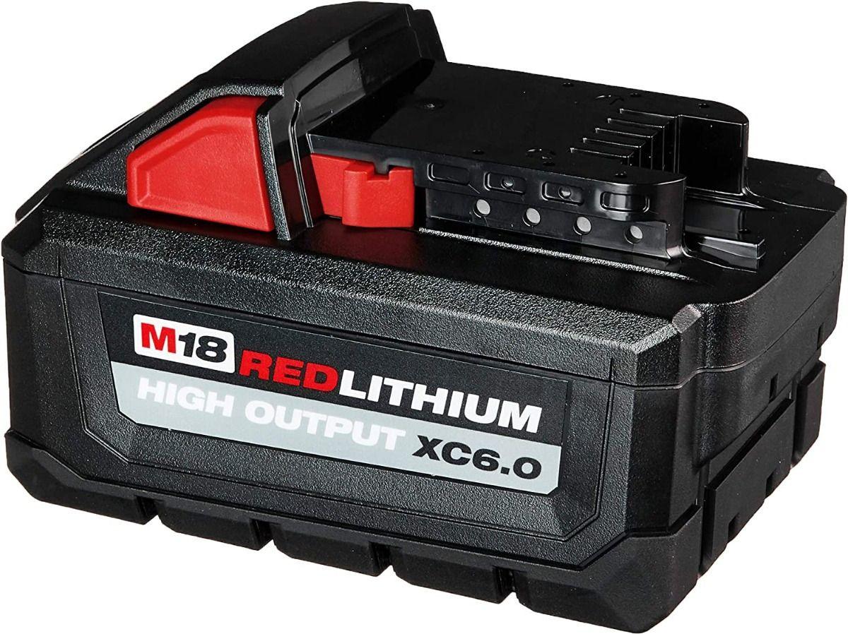 Milwaukee Batería M18 High Output Xc6.0 Ah 48-11-1865-4