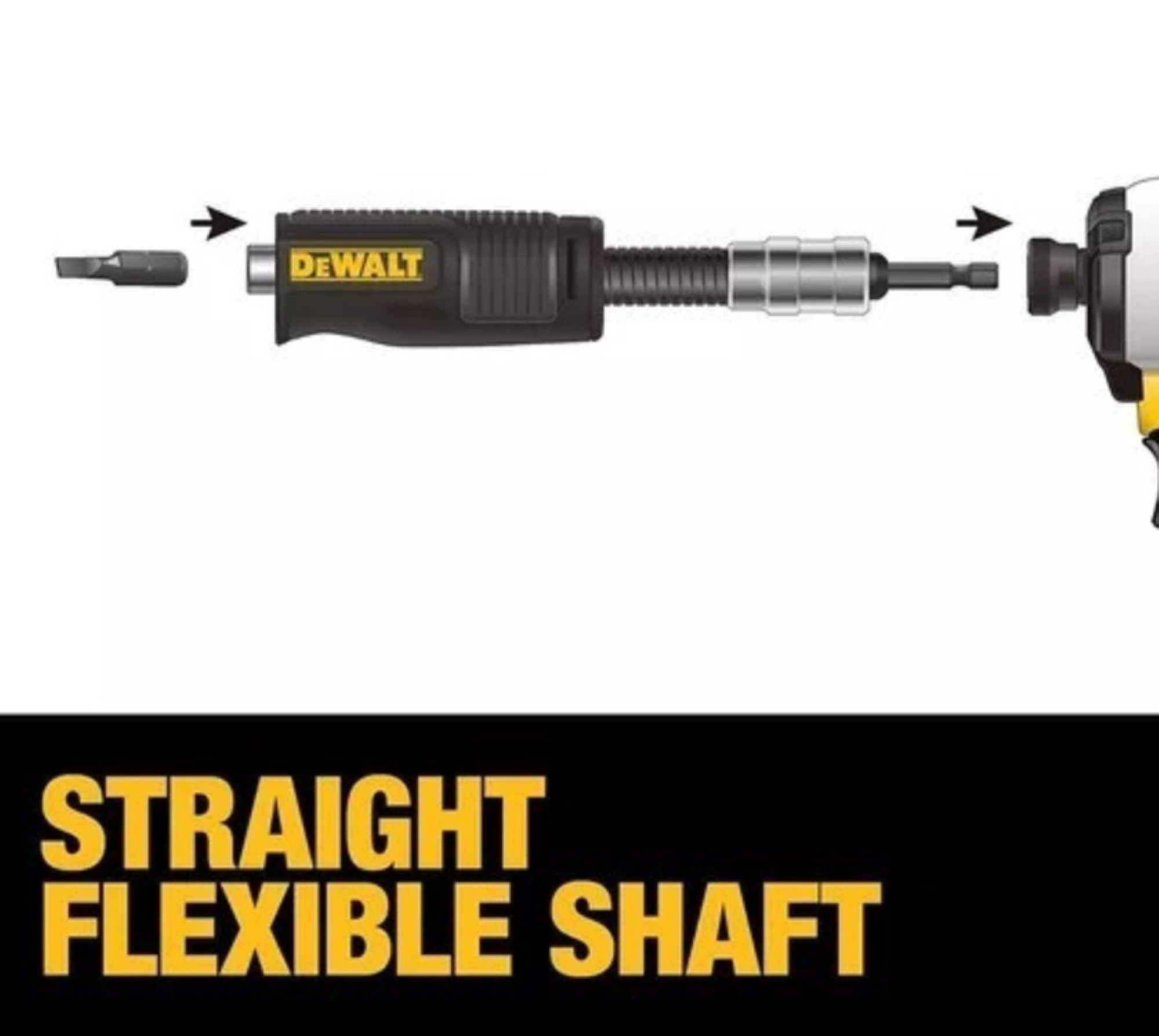 Adaptador Ángulo Recto Dewalt Sistema 4 En 1-3
