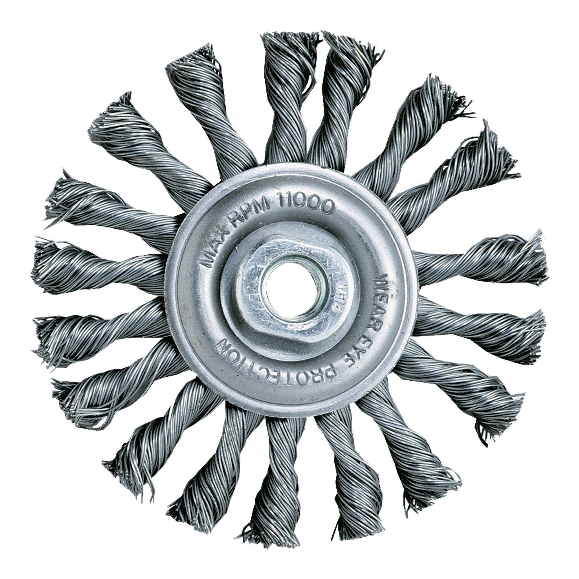 Grata Rueda Plana Trenzada 115mm Dewalt DT3502-QZ-1
