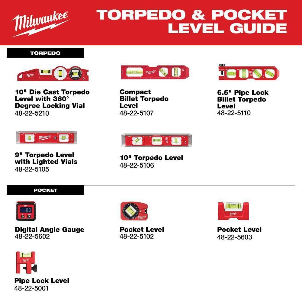 Nivel Torpedo Milwaukee 10 48-22-5106-2