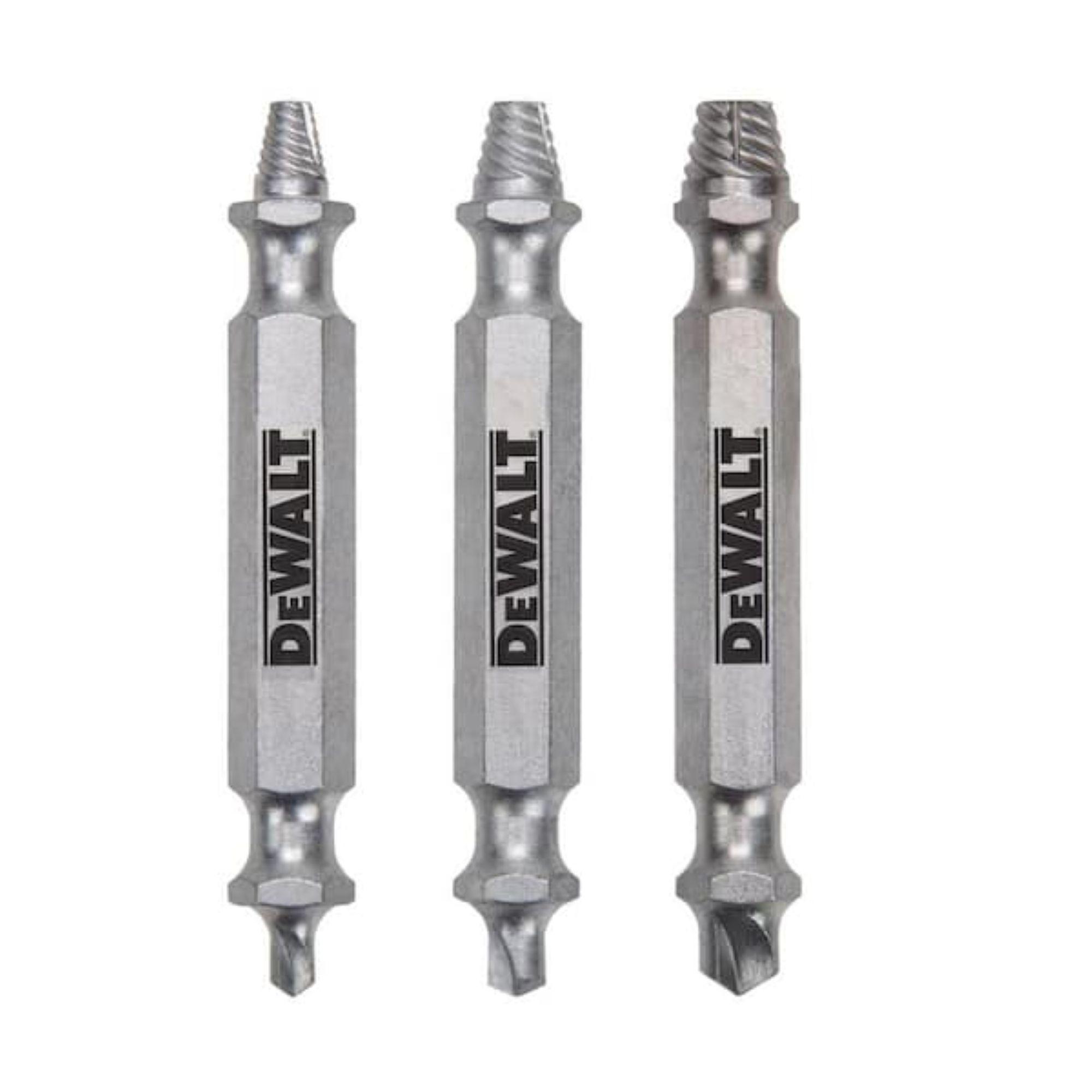 5 display de 3 extractores de tornillos DEWALT DWAFEXTRACT3-1