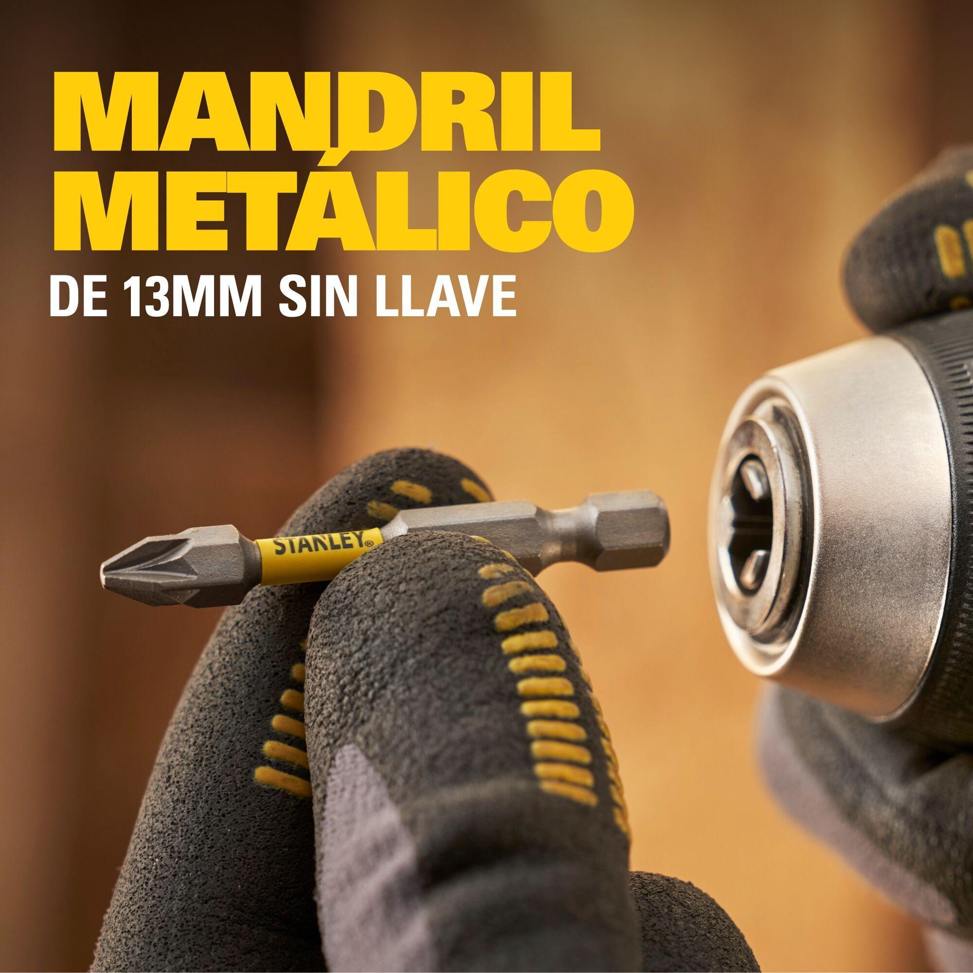 Taladro Atornillador Stanley 20V Brushless FATMAX SBD714D2T-B1-3