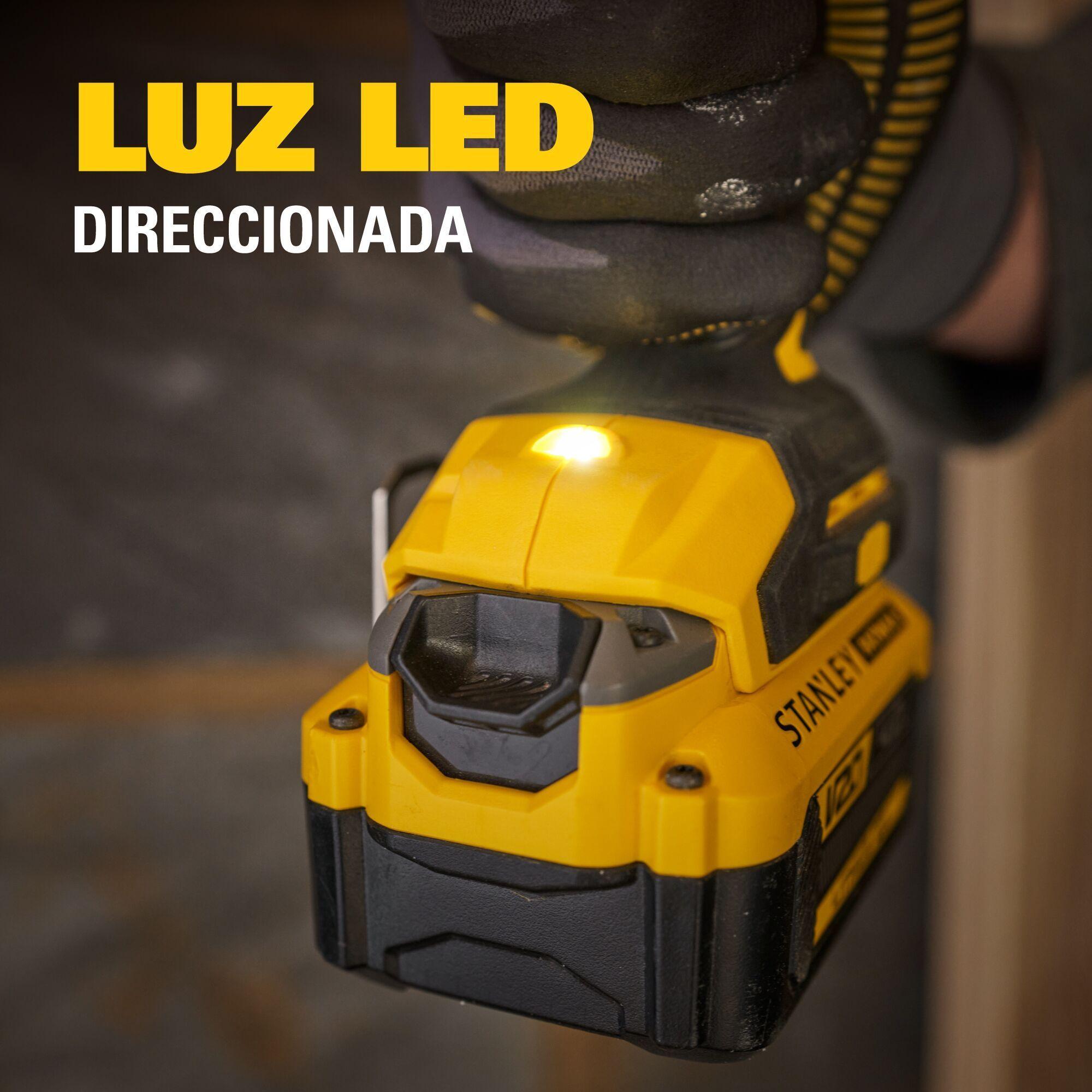 Taladro Atornillador Stanley 20V Brushless FATMAX SBD714D2T-B1-4