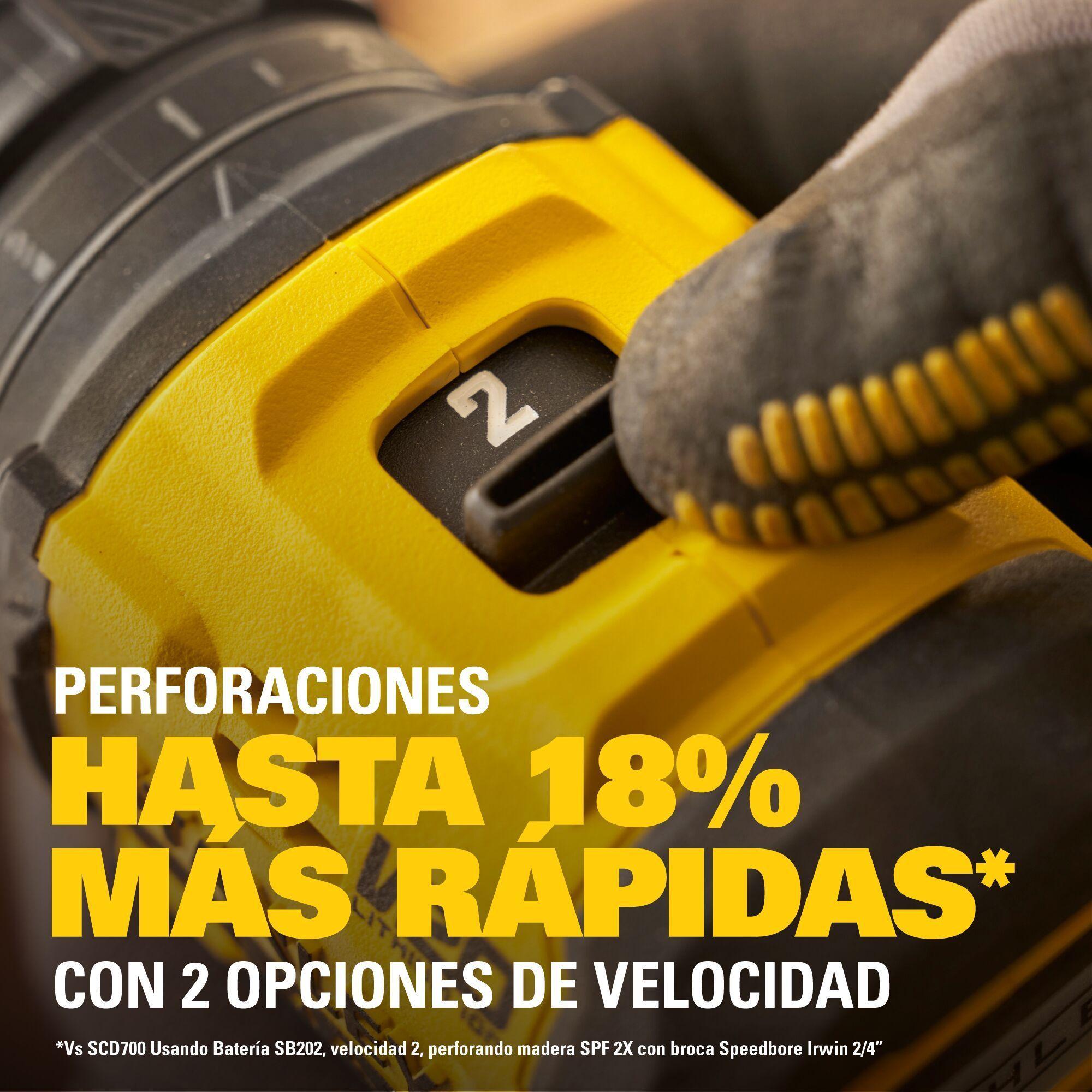 Taladro Atornillador Stanley 20V Brushless FATMAX SBD714D2T-B1-5