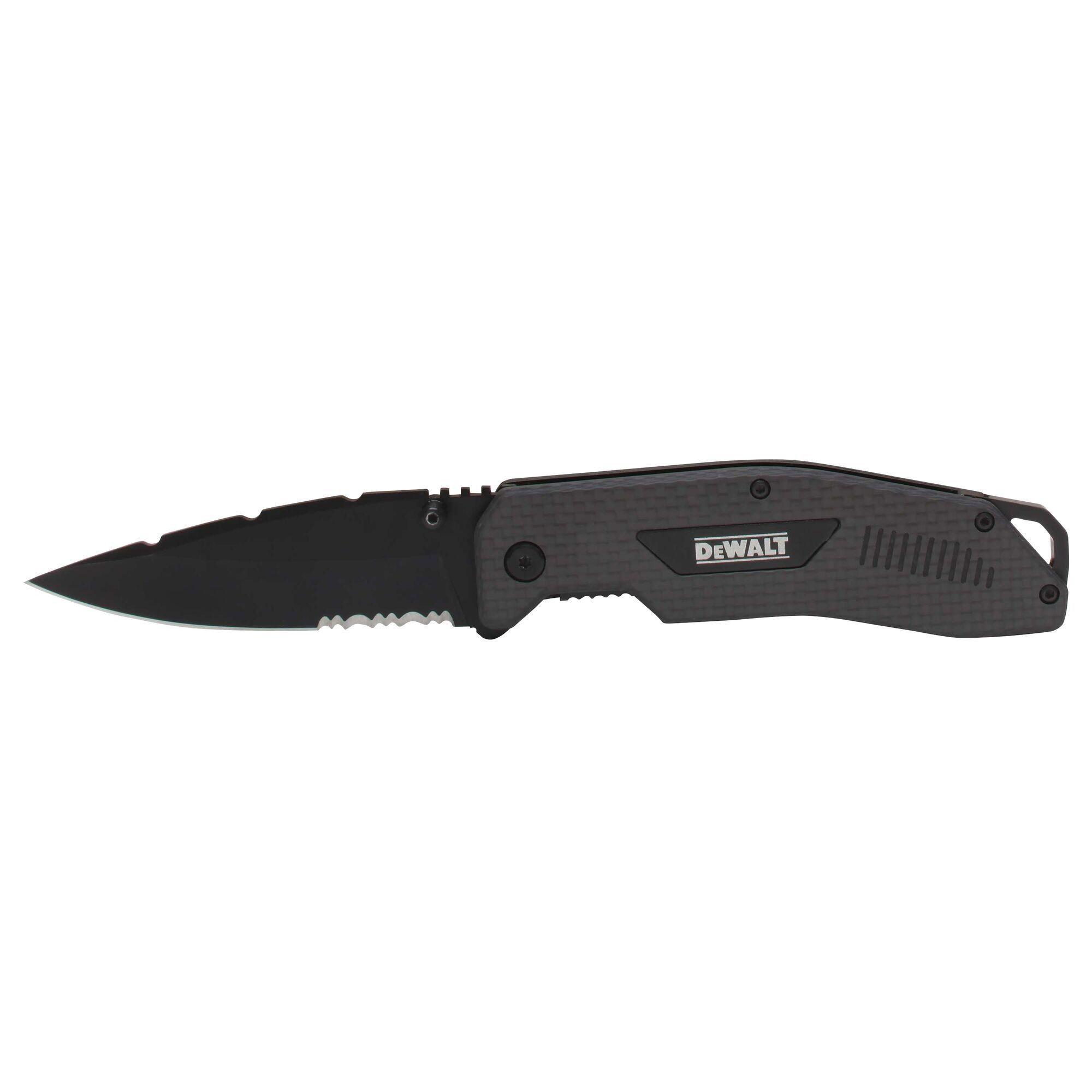Cuchillo de bolsillo de fibra de carbono DEWALT DWHT10314-3