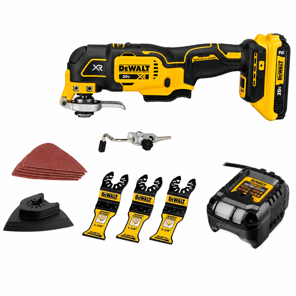 Multiherramienta Oscilante Inalambrica DeWalt XR 20V DCS356D1-0