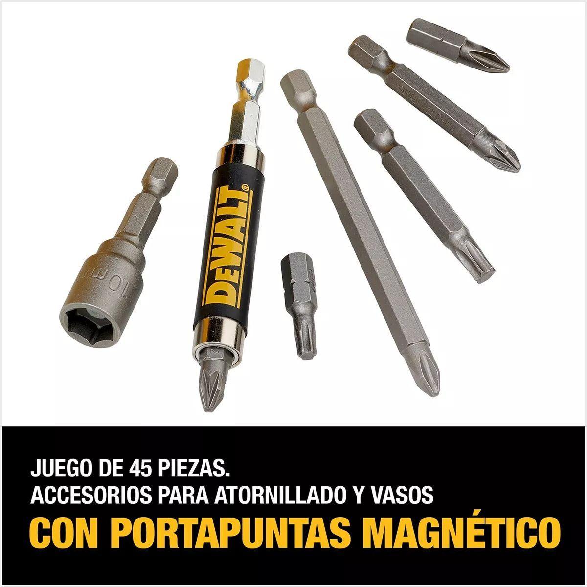 Set 45 Pzas Atornillar De Alto Rendimiento DEWALT DT71702-QZ-2