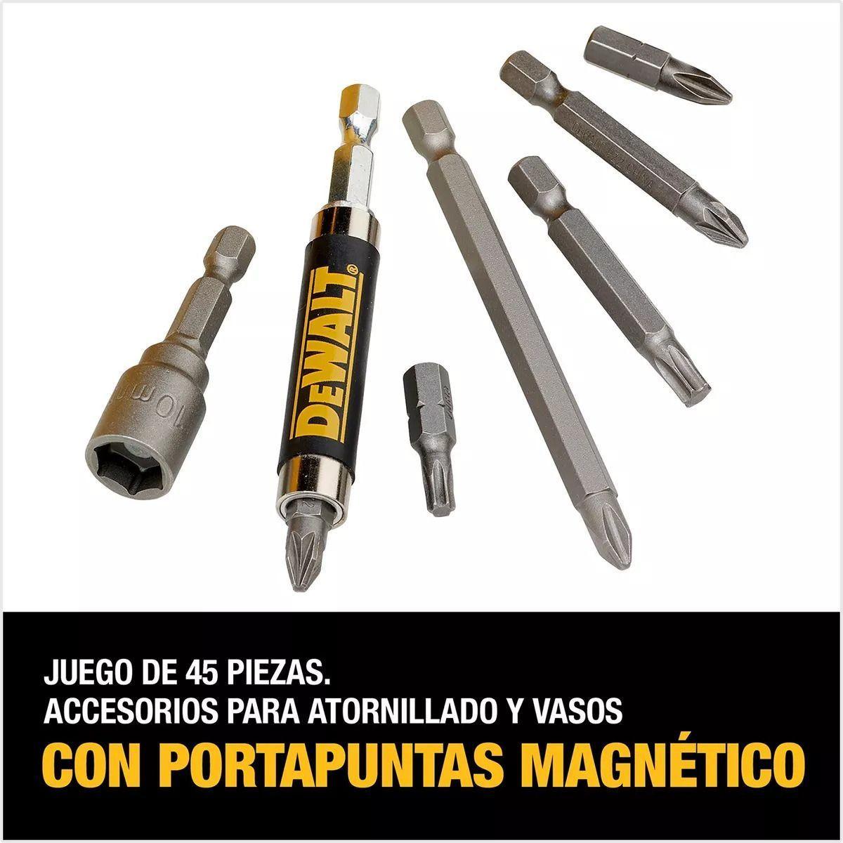 Set 45 Pzas Atornillar De Alto Rendimiento DEWALT DT71702-QZ-2