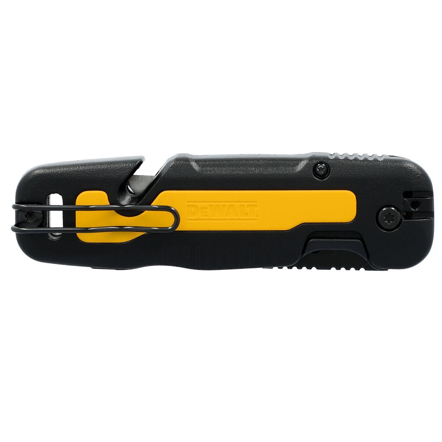 Cuchillo plegable con almacenamiento DEWALT DWHT10992-5
