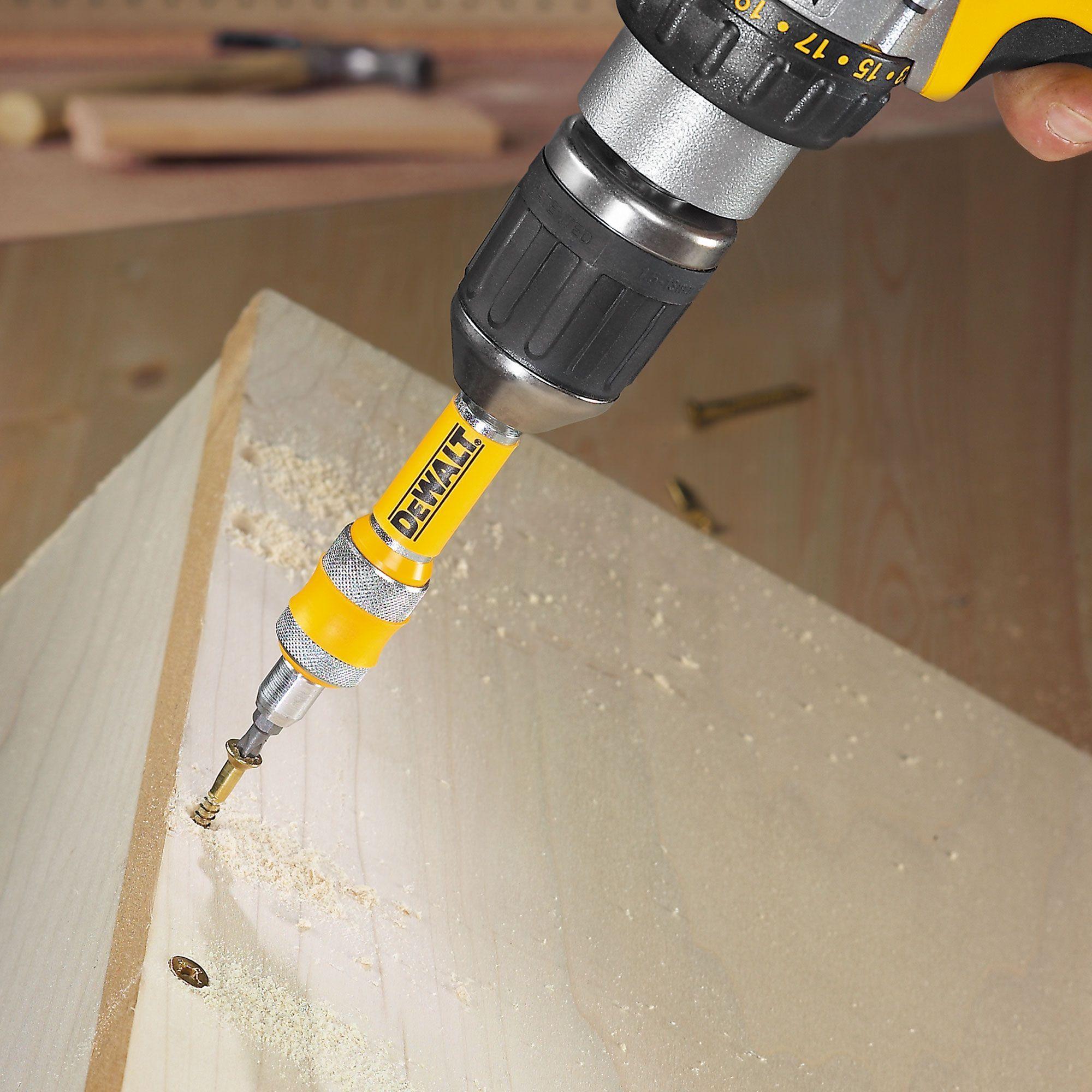 Set Adaptador rápido avellanar/atornillar DEWALT DW2735P-2