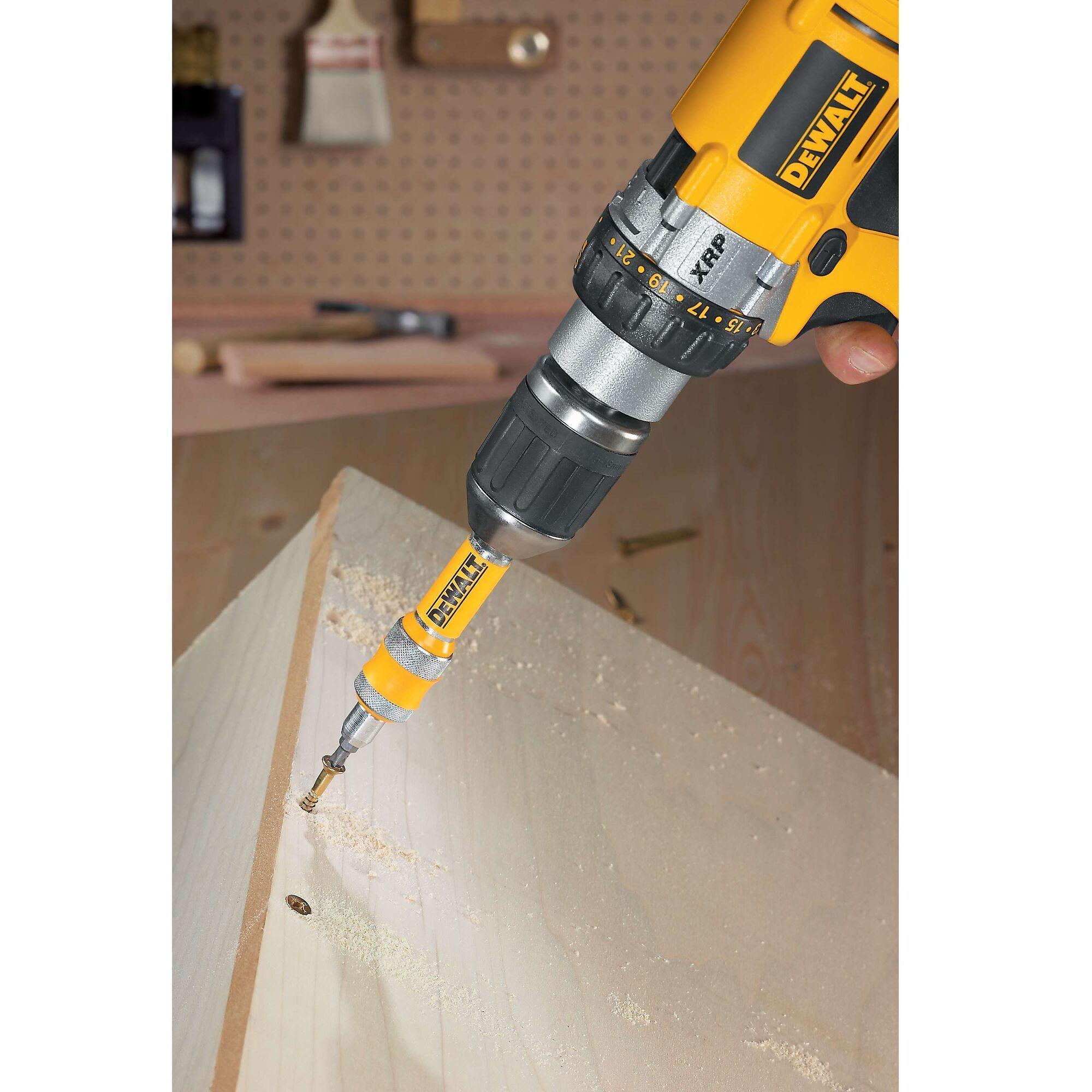 Set Adaptador rápido avellanar/atornillar DEWALT DW2735P-3