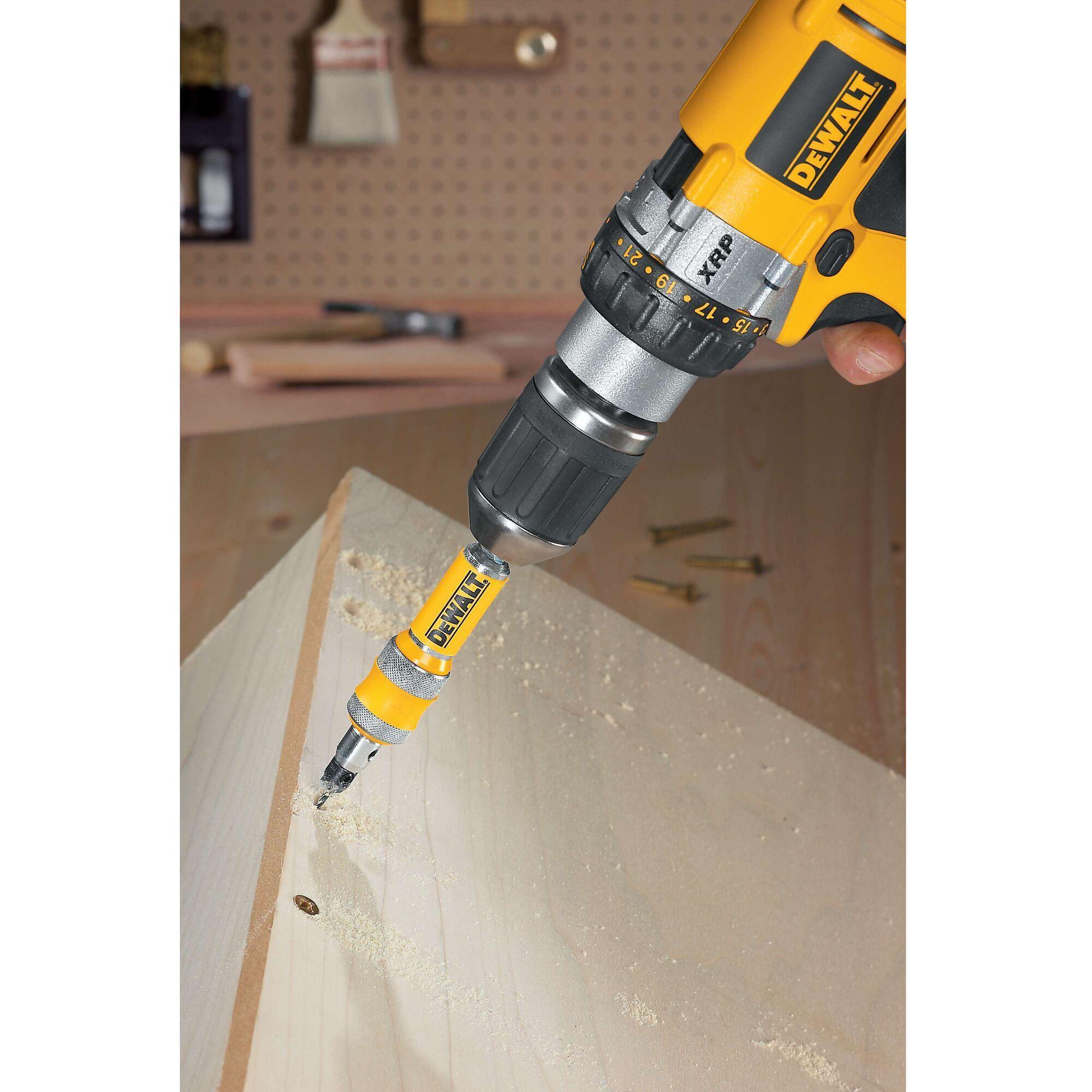 Set Adaptador rápido avellanar/atornillar DEWALT DW2735P-4
