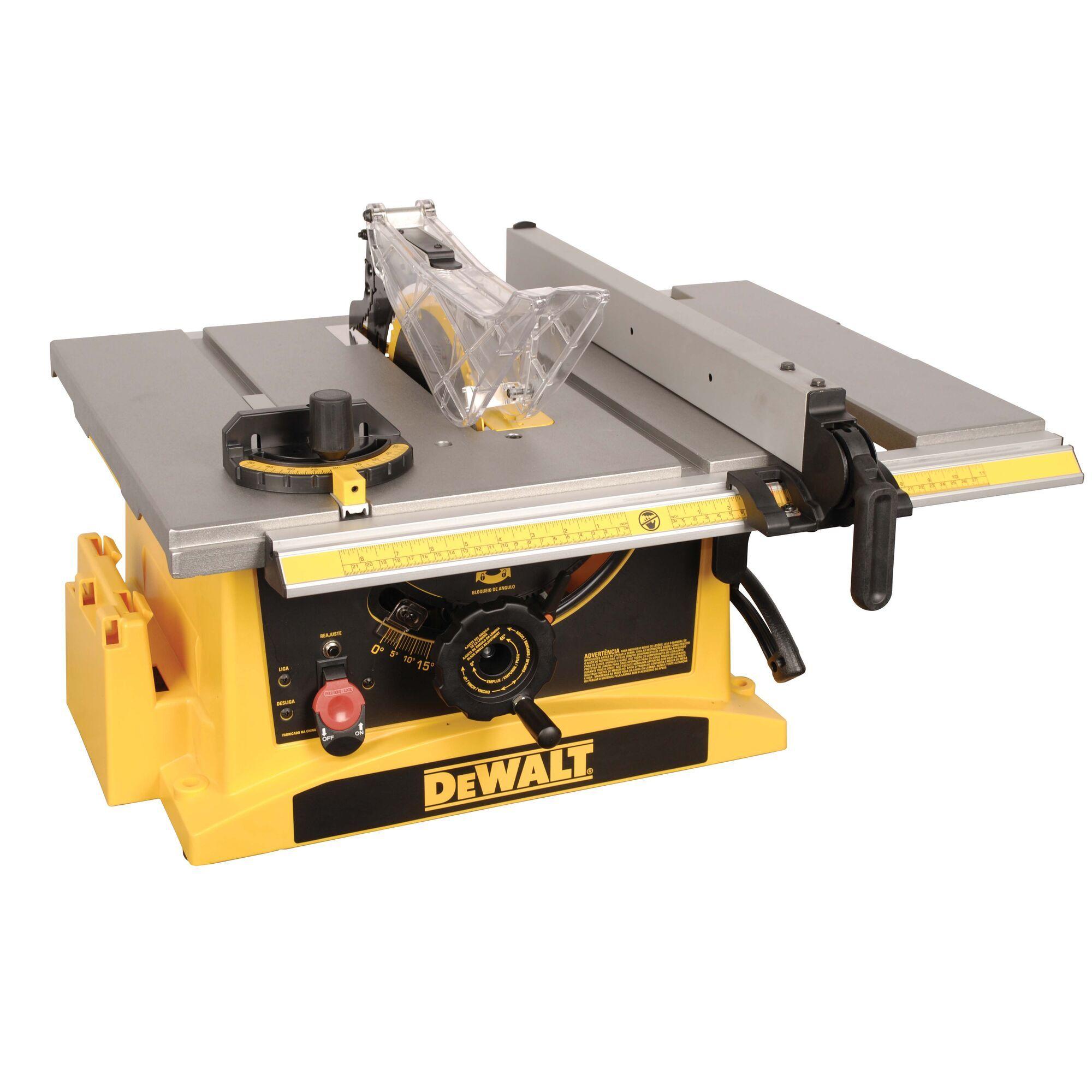 Sierra de mesa 10 1800W DEWALT DWE7470-B2C-3