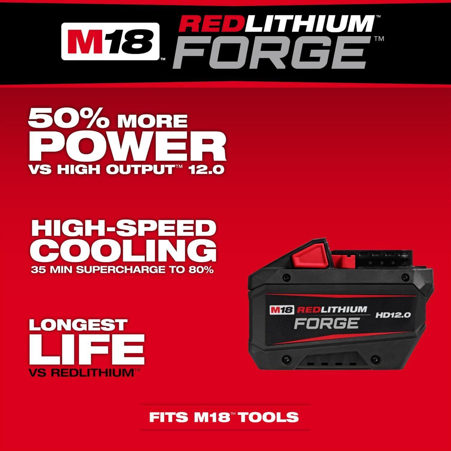 Bateria Milwaukee M18 Redlithium Forge HD12.0 48-11-1813-5