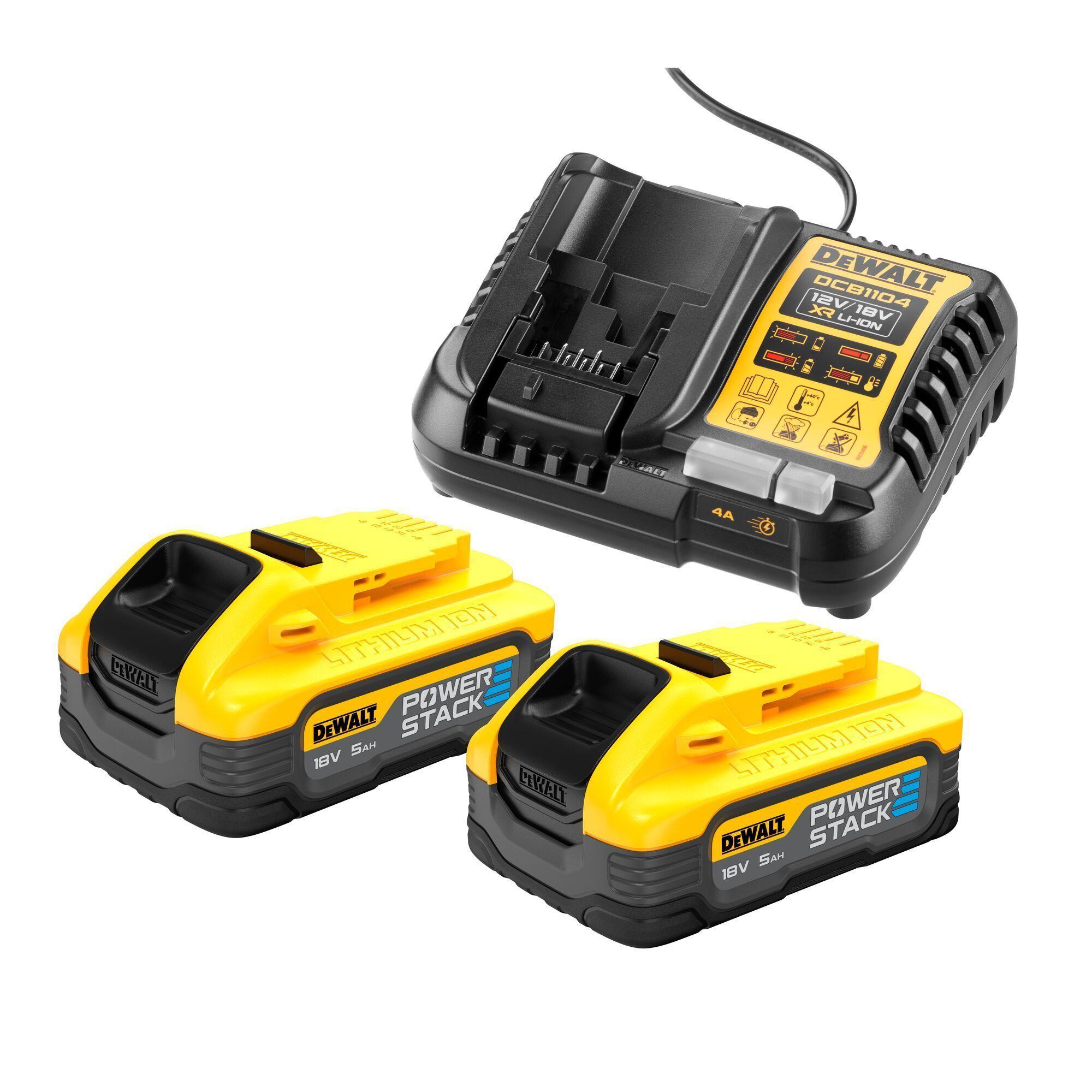 Kit Sierra Circular 7-1/4 20V +2 baterías Powerstack DEWALT-4