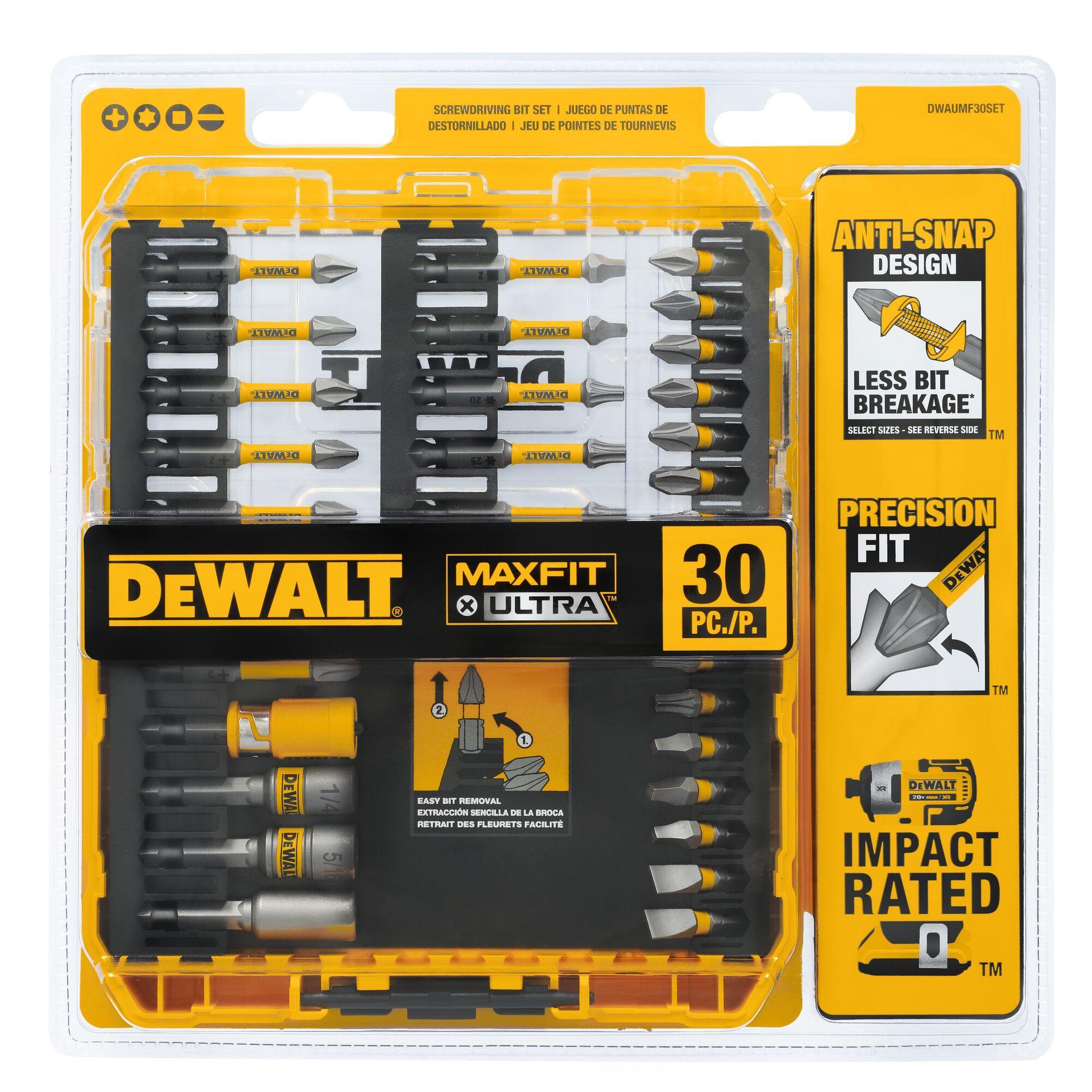 Set 30 puntas llave de impacto MAXFIT DEWALT DWAUMF30SET-2