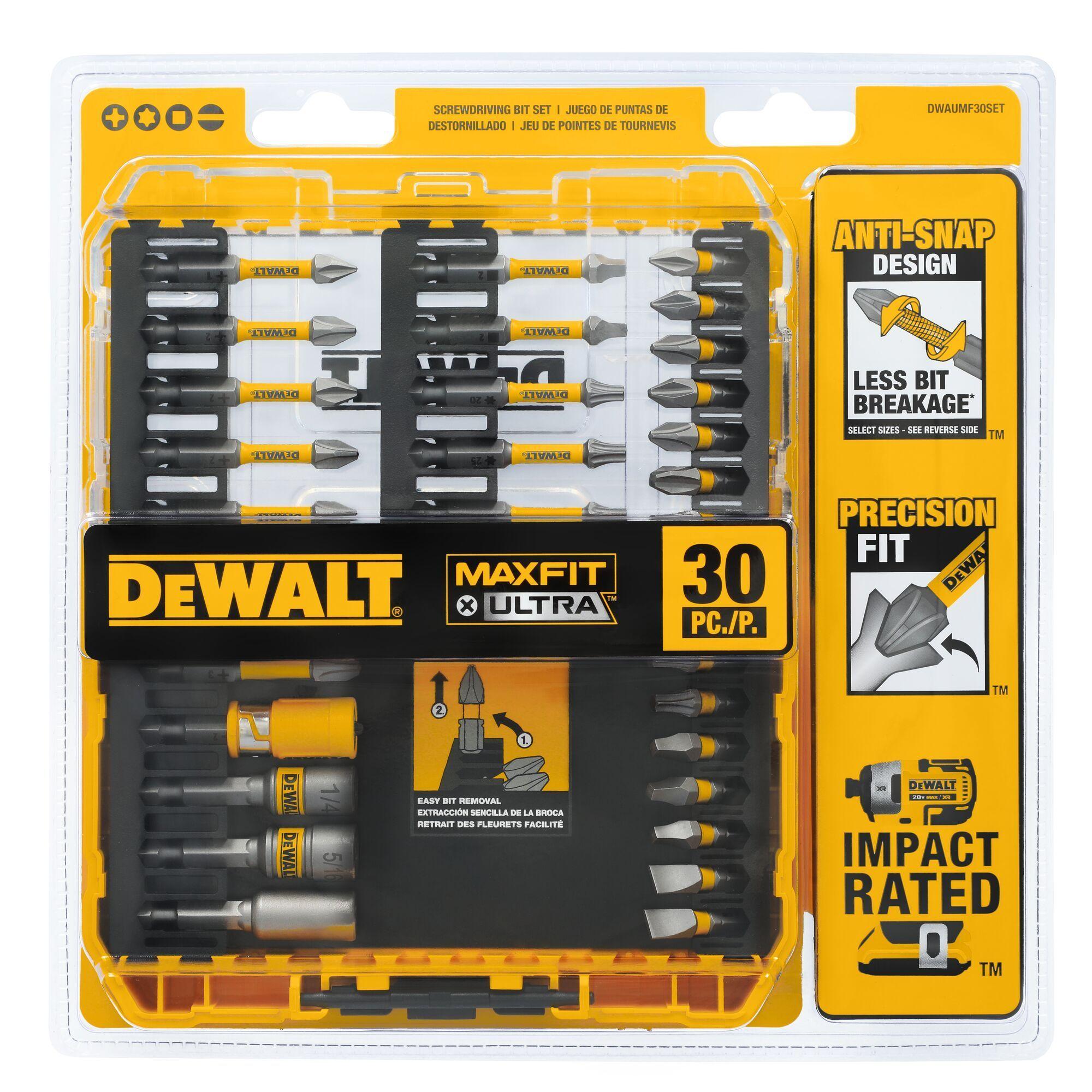 Set 30 puntas llave de impacto MAXFIT DEWALT DWAUMF30SET-2
