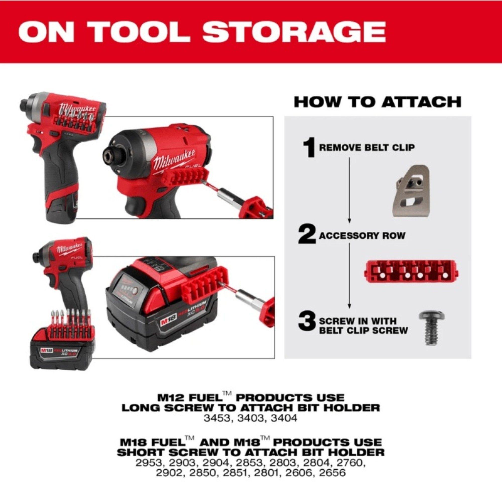 Set de 50 Puntas Y Accesorios Impacto Shockwave Milwaukee-3