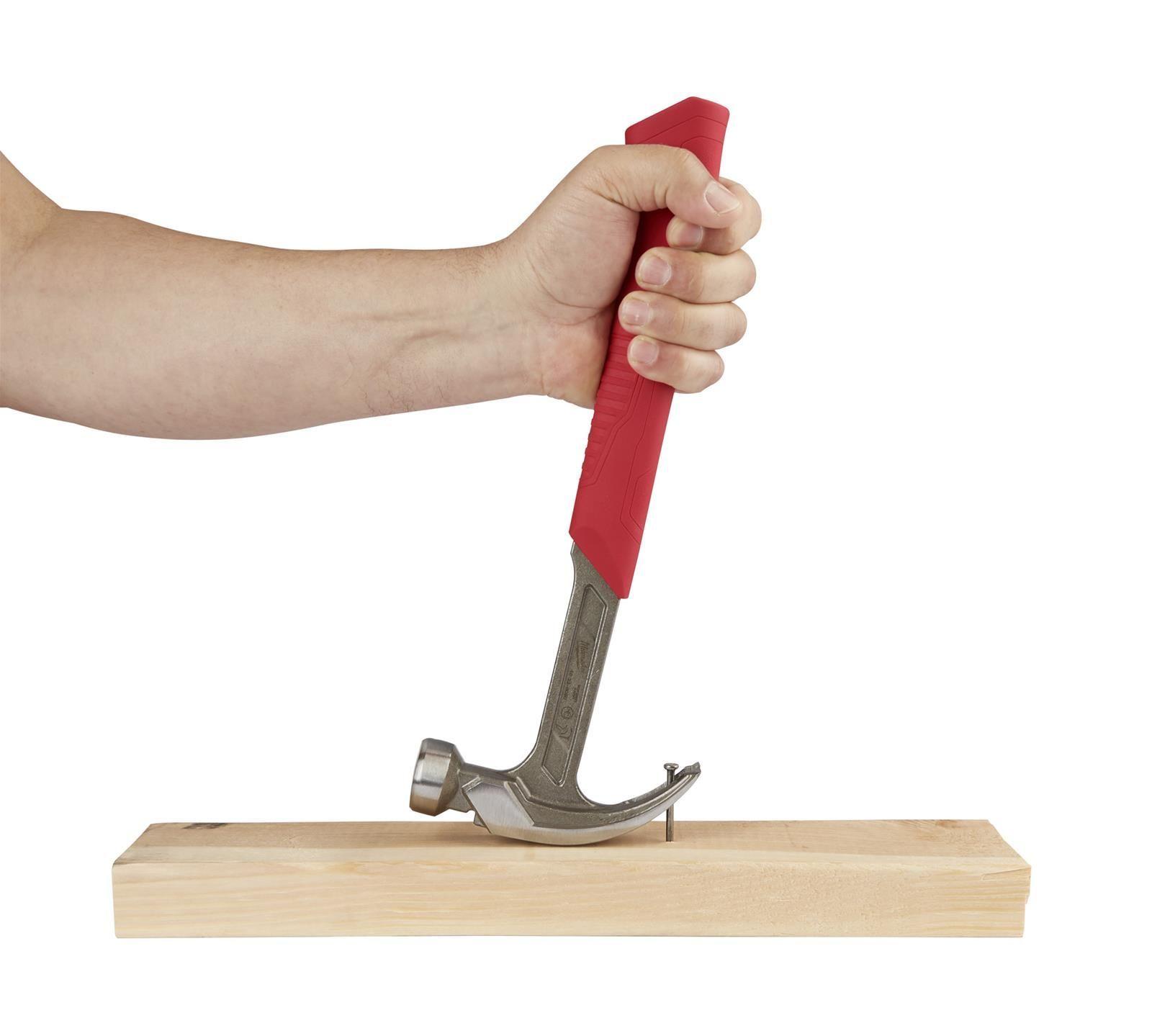 Martillo Milwaukee Garra Curva Cara Lisa 20oz 48-22-9080-4