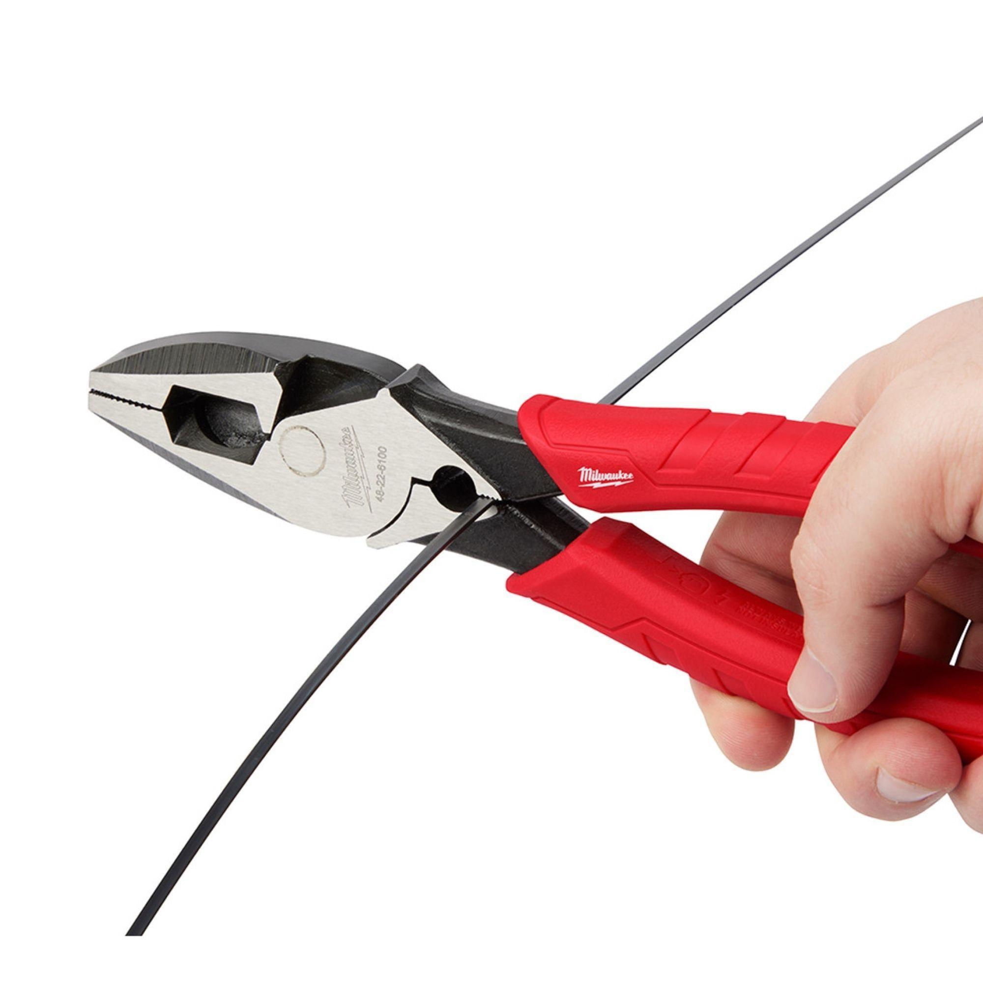 Alicate Universal 9 con Crimpadora Milwaukee 48-22-6100-3