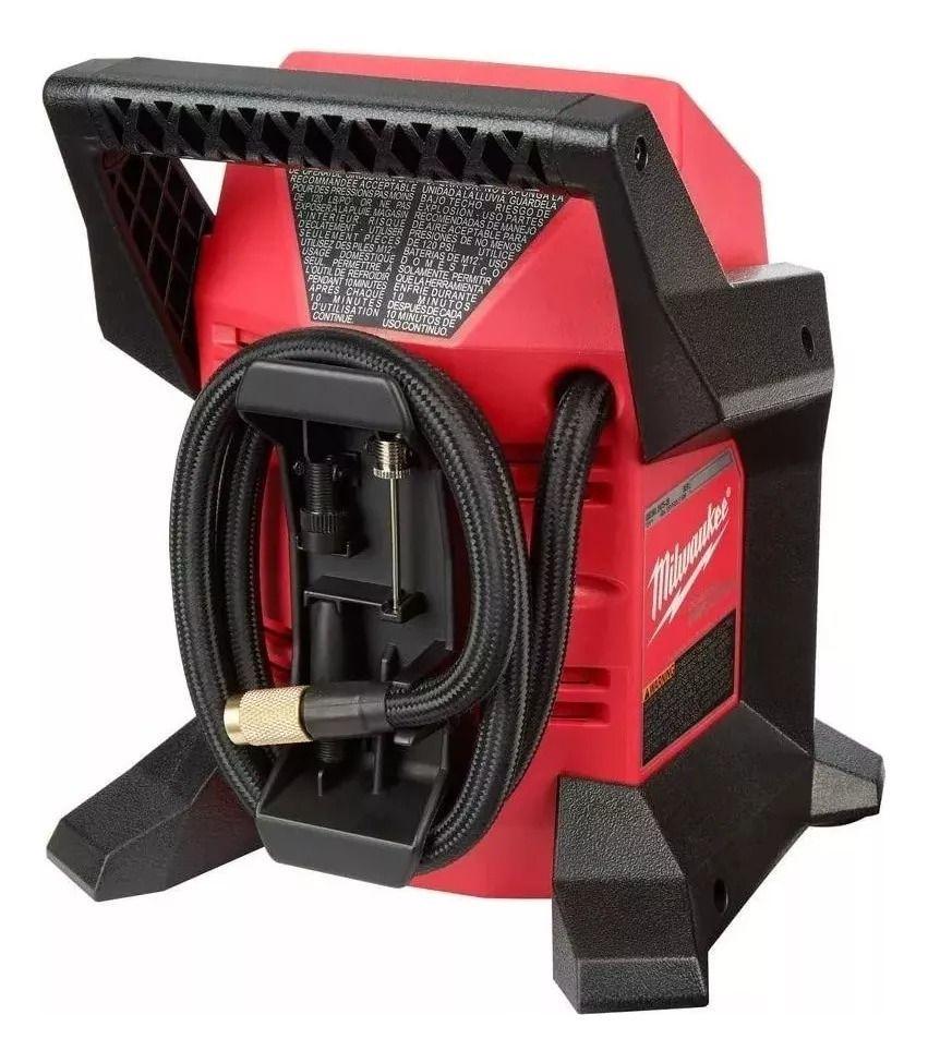 Inflador De Neumáticos Inalámbrico M12 Milwaukee 2475-20-4