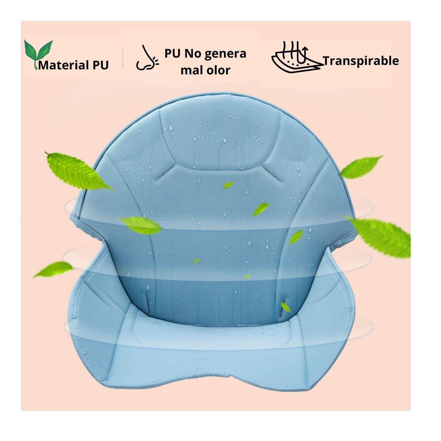 Silla de comer 3 en 1  Baby elephant azul-5