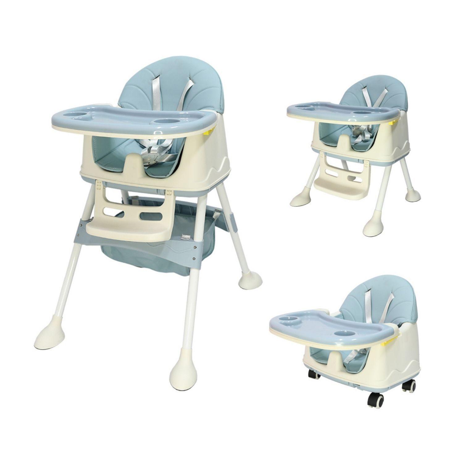 Silla de comer 3 en 1  Baby elephant azul-6