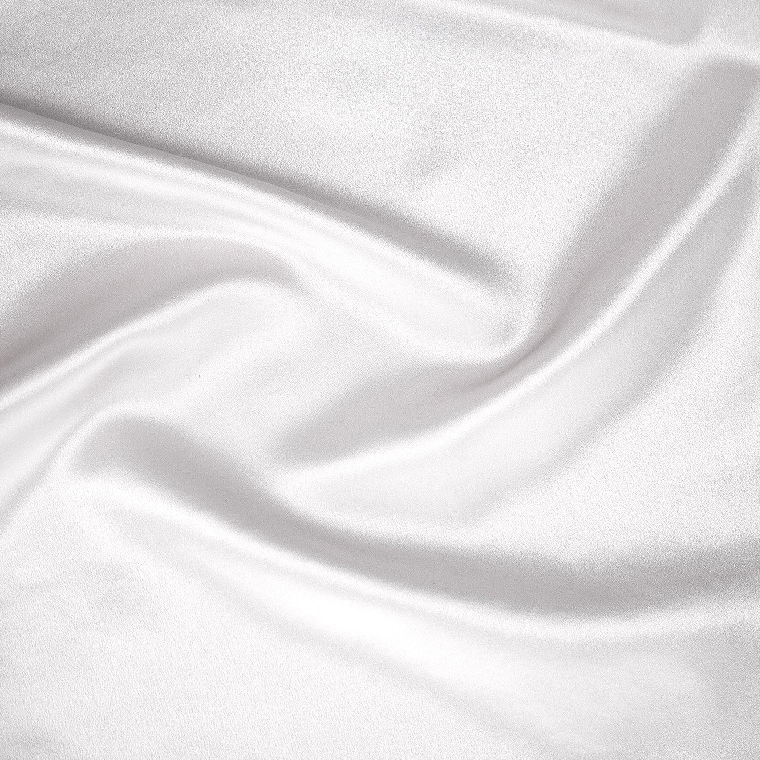 Funda de Almohada de Seda King Marfil-2