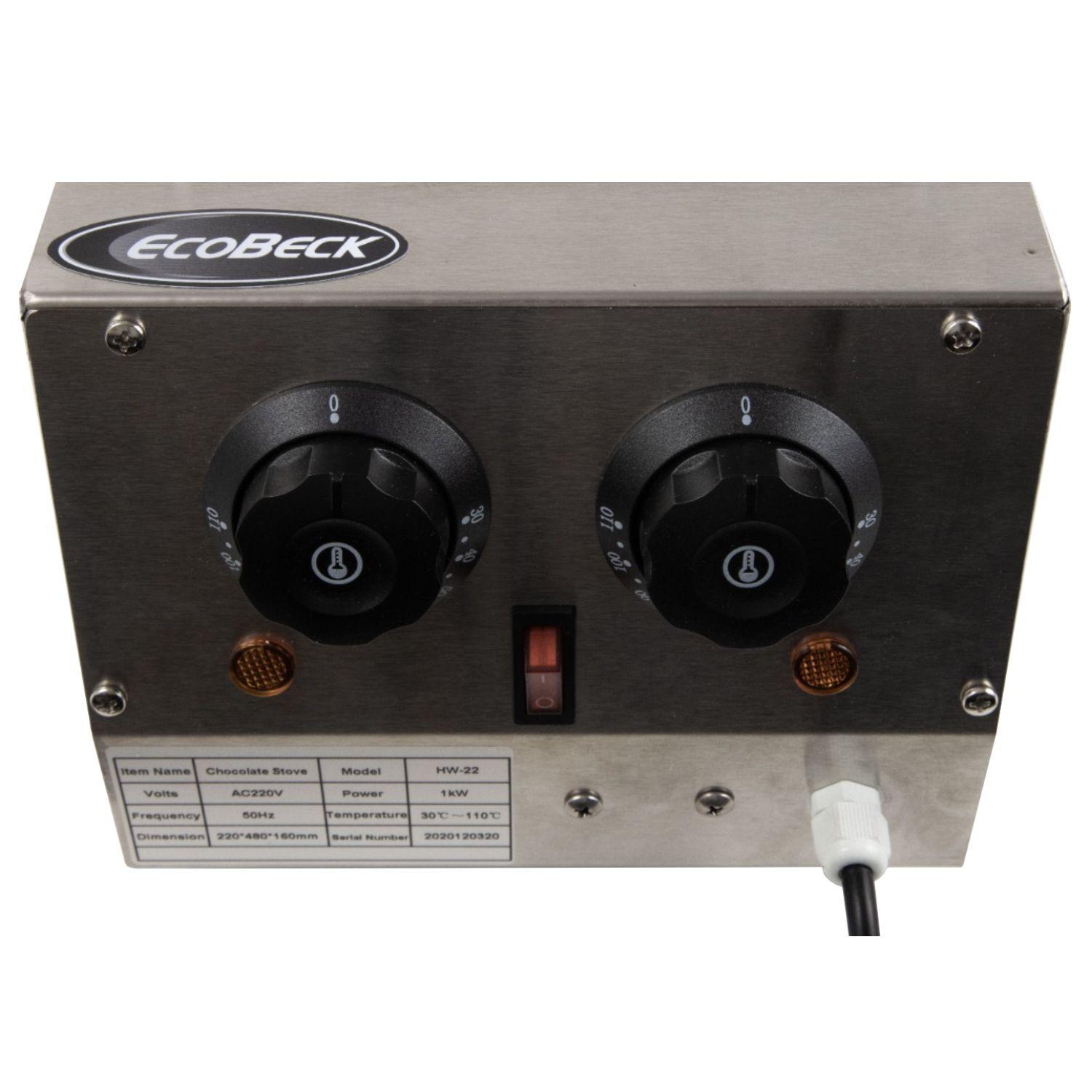 CHOCOLATERA SOBREMESA  2 DEPOSITOS ECOBECK-2