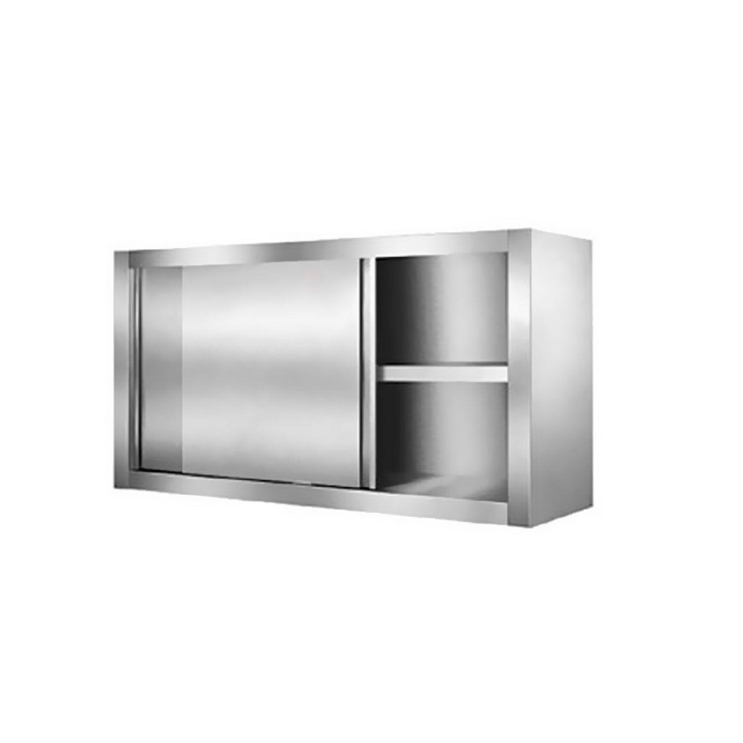 GABINETE COLGANTE DE ACERO INOXIDABLE 150 CM-0
