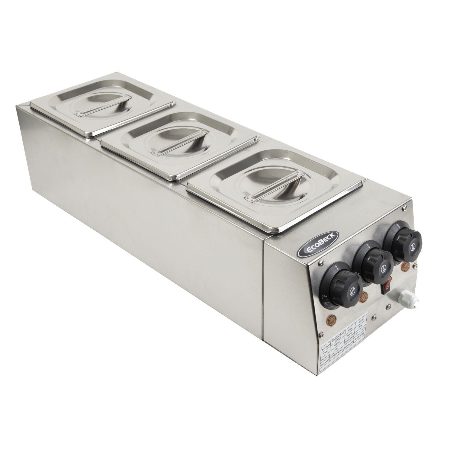 CHOCOLATERA  3 DEPOSITOS ECOBECK-0