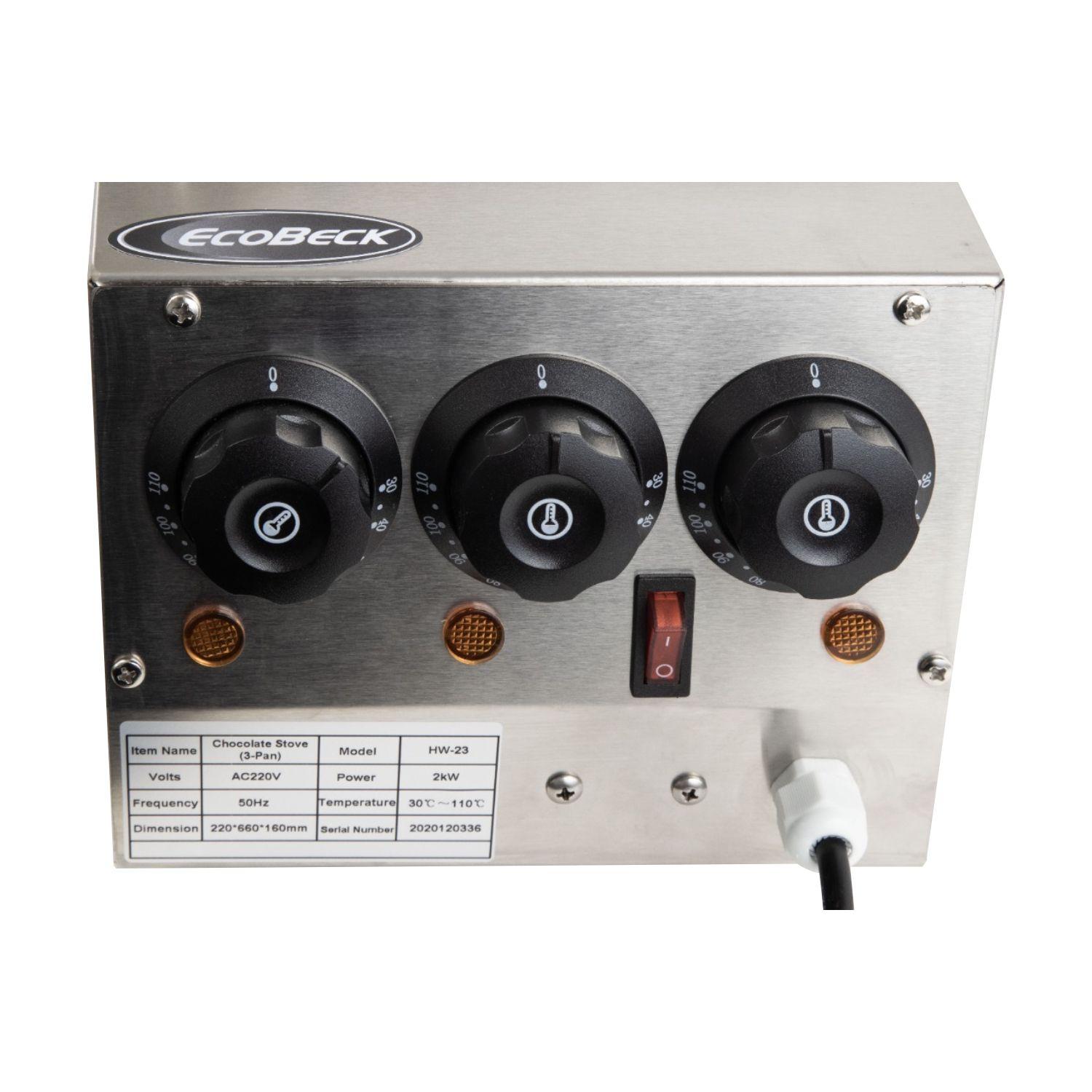 CHOCOLATERA  3 DEPOSITOS ECOBECK-2