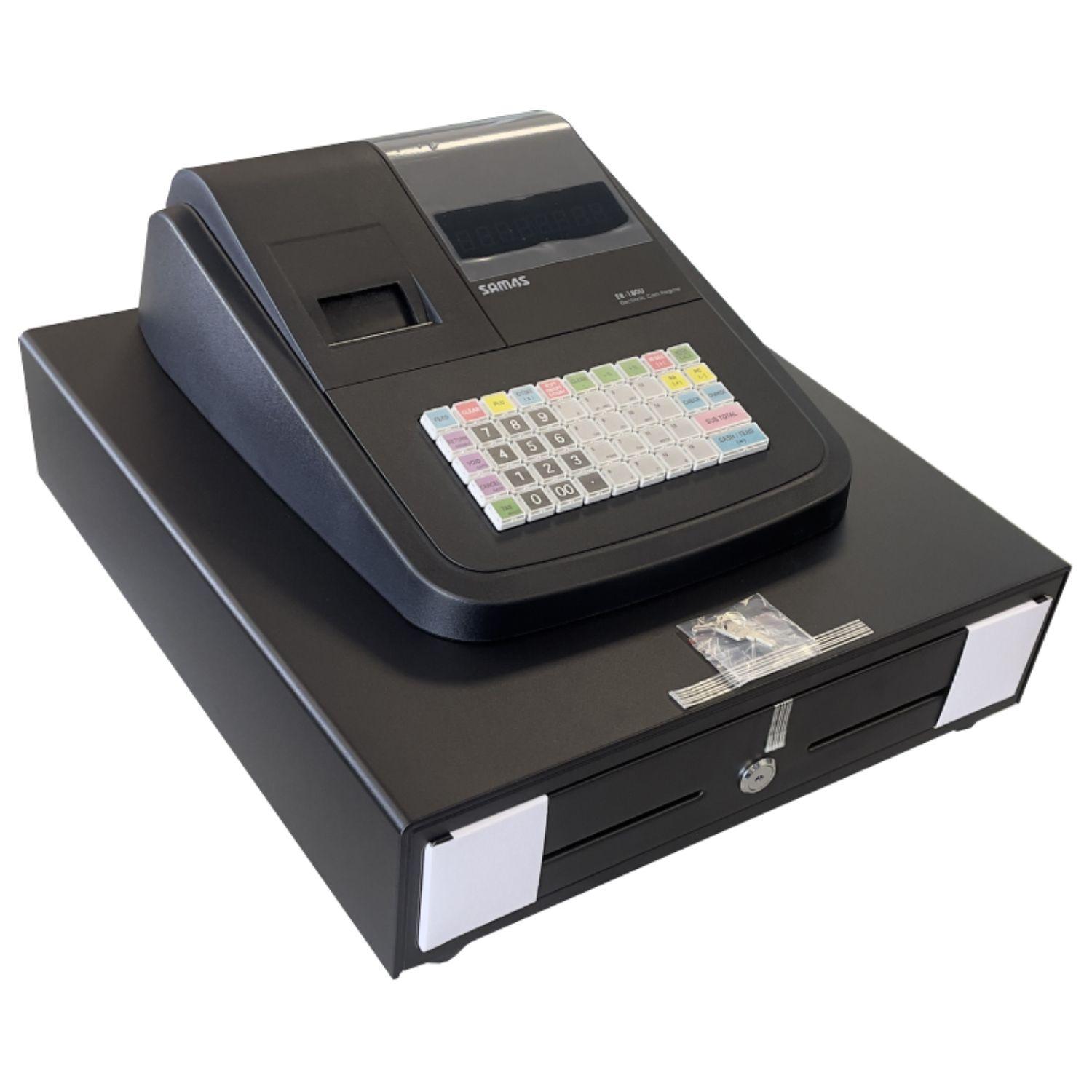 MAQUINA REGISTRADORA SAM4S MODELO ER- 180UB(L) GAVETA 4COMP-0